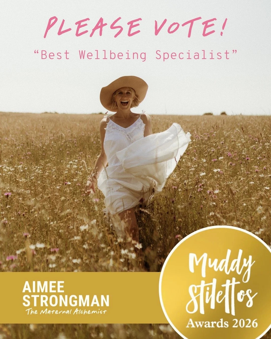 There's a lot of negativity in the news about maternity care at the moment, but I aim to shout about all the wondrous and positive aspects of having a baby!

That is exactly why being named a regional finalist for Best Wellbeing Specialist at the @mu