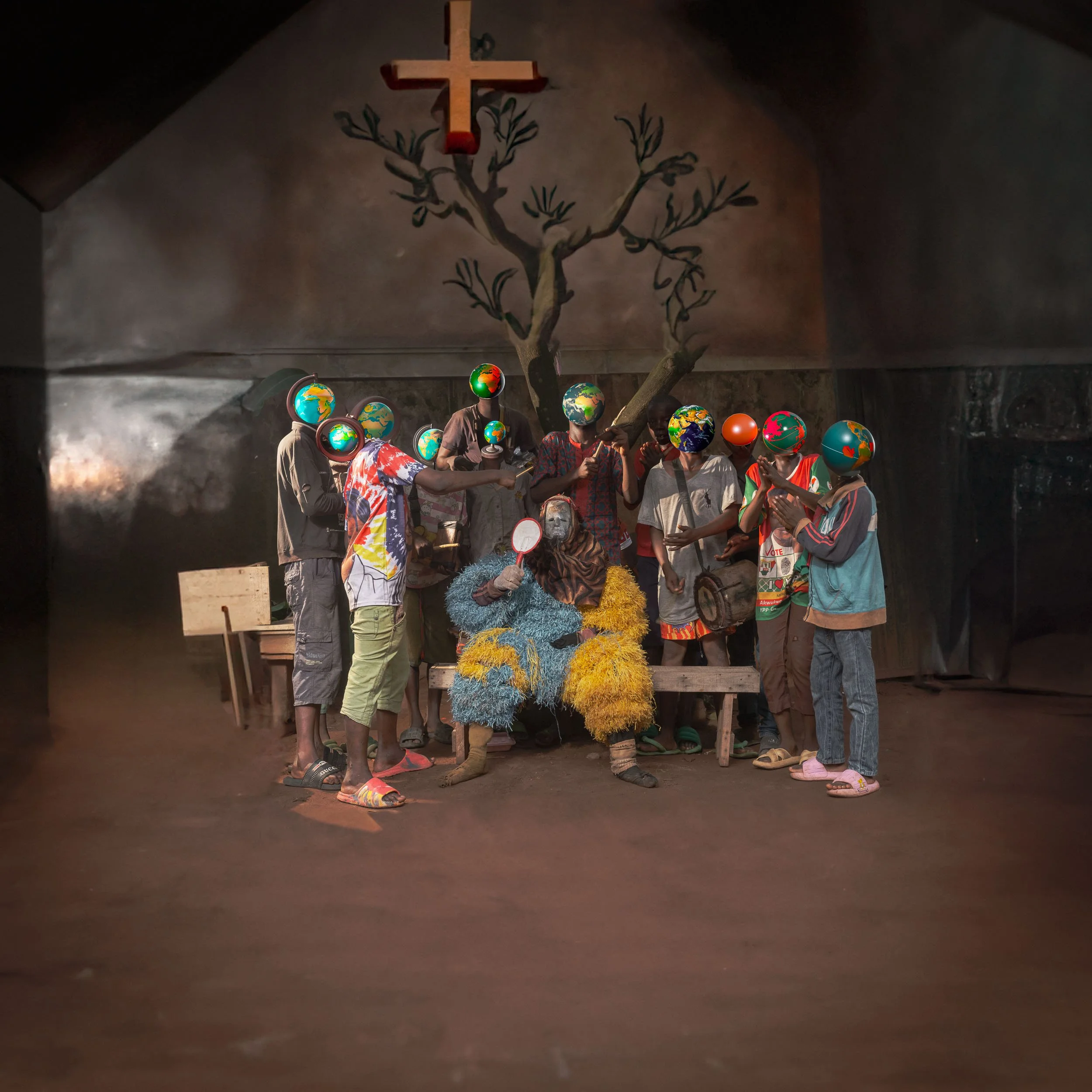 neec nonso, the masquerade and his apostles from the series: afamefuna (2023)