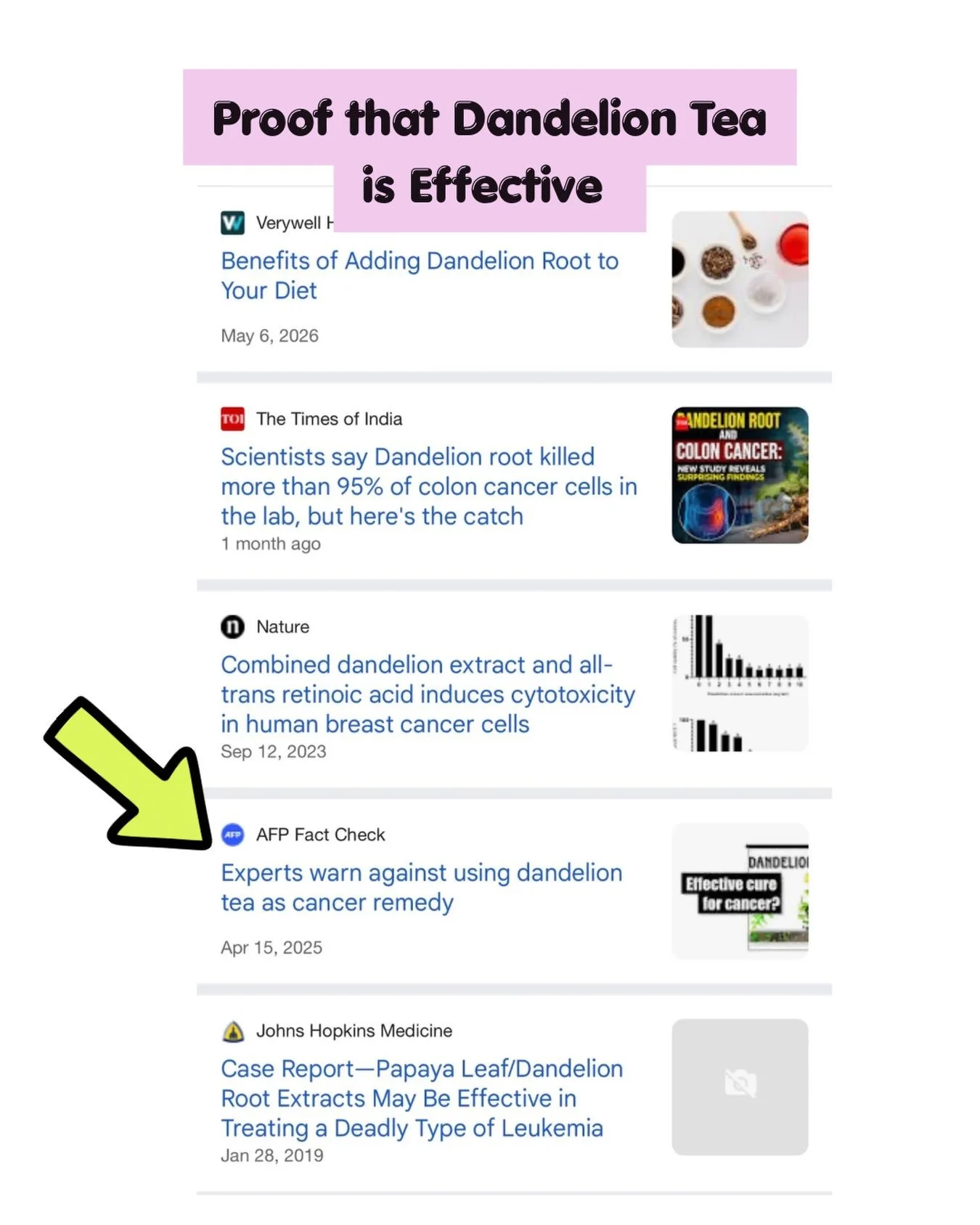 What &ldquo;experts warn against&hellip;&rdquo; really means:
1. There is no patent so Big Pharma doesn&rsquo;t profit. 
2. It&rsquo;s been used for thousands of years and by other cultures.
3. &ldquo;Trust the science.&rdquo;

Who&rsquo;s in for a c