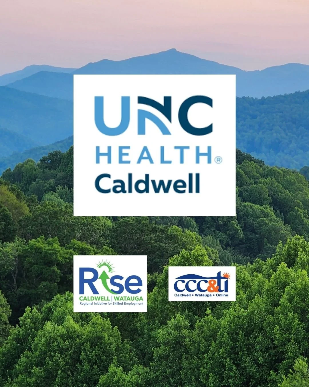 Month of RISE 🌟

Big thank you to Dr. David Lowry, President &amp; CEO, and Alice Whisnant, Director of Volunteer Services, at UNC Health Caldwell for creating opportunities that allow our students to gain meaningful, real-world experience. Your sup