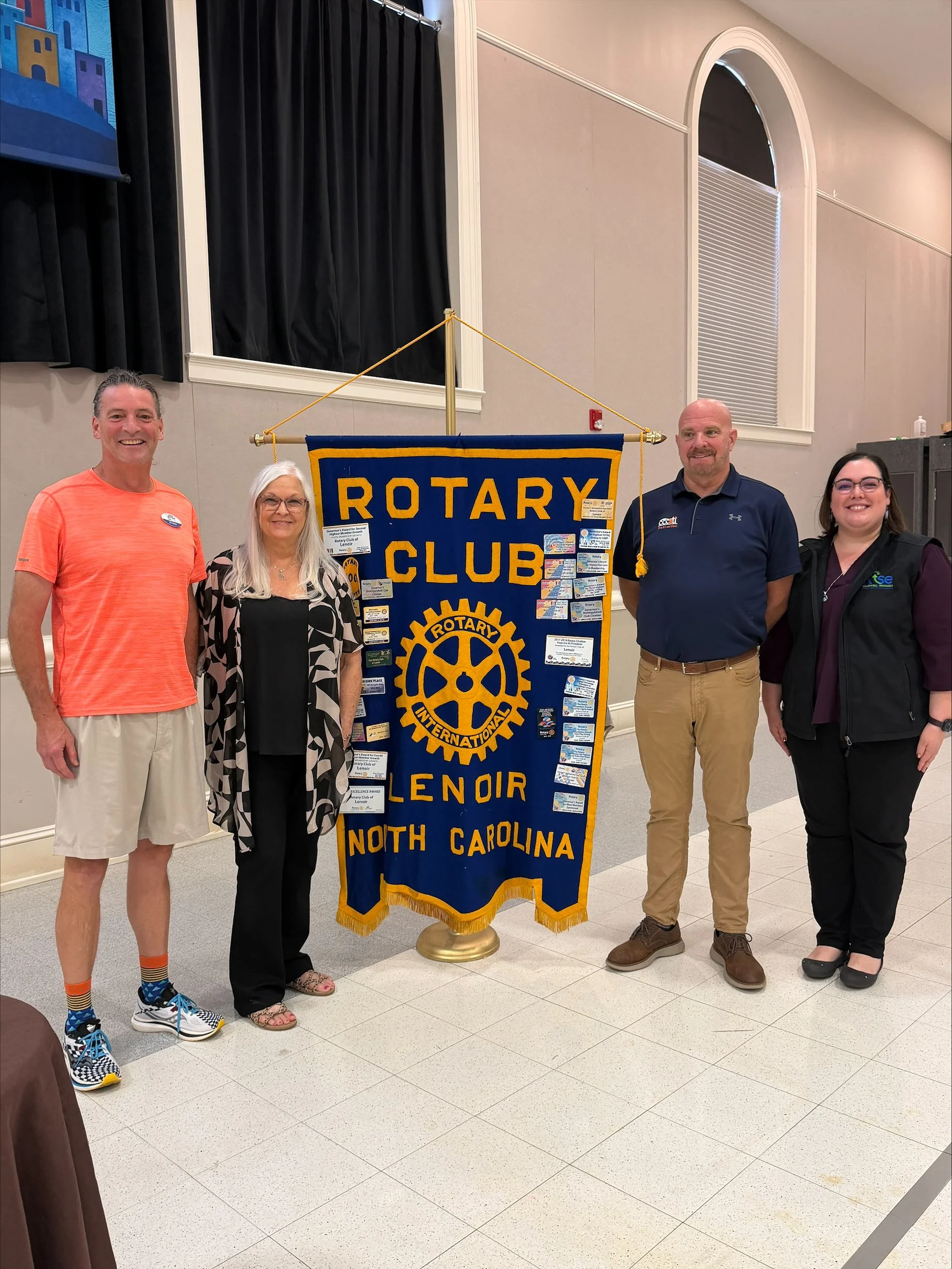 RISE Caldwell Watauga Joins CCC&amp;TI at Lenoir Rotary Club