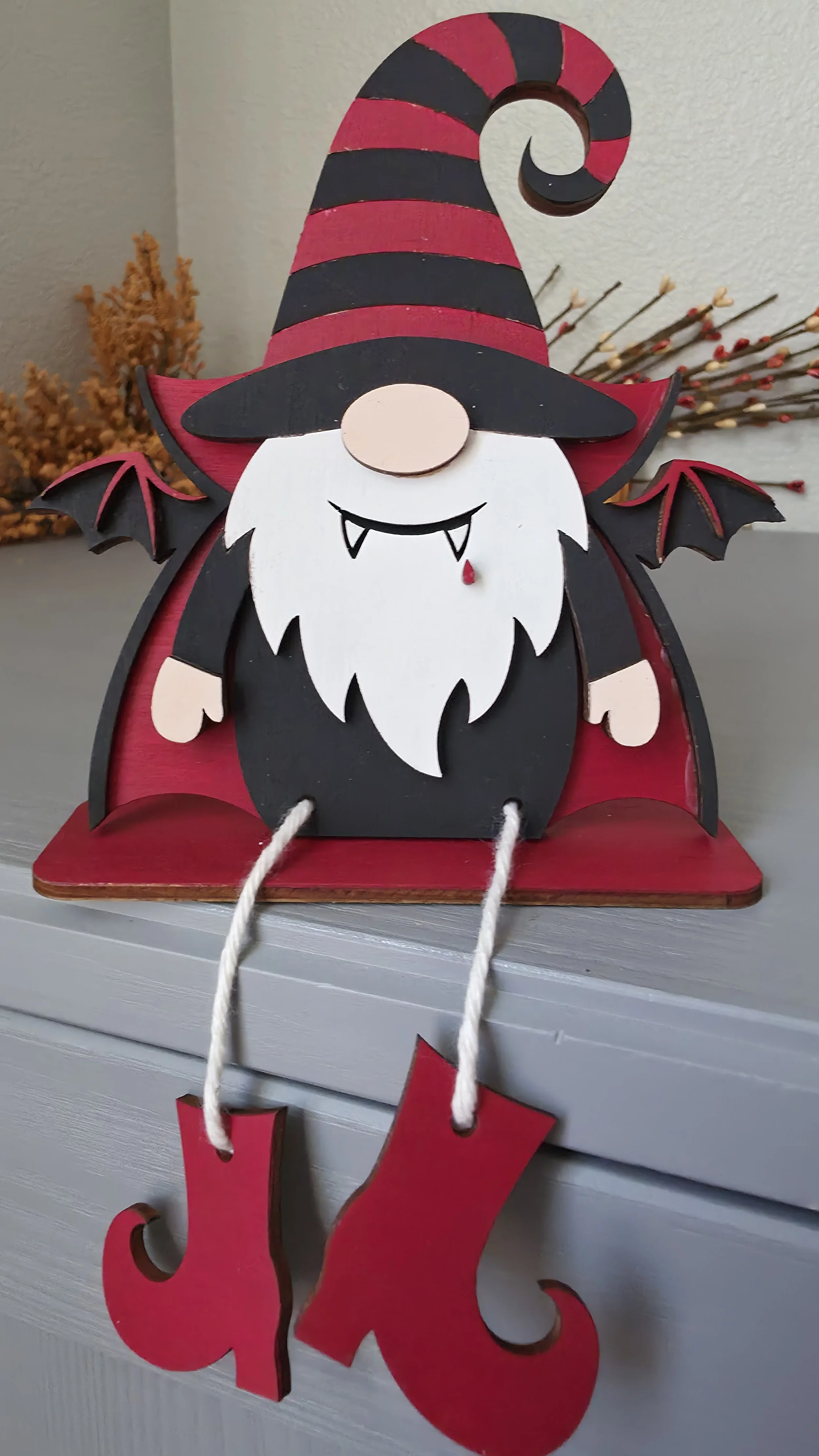 Fangs and a Flair for Drama: Vampire Gnome