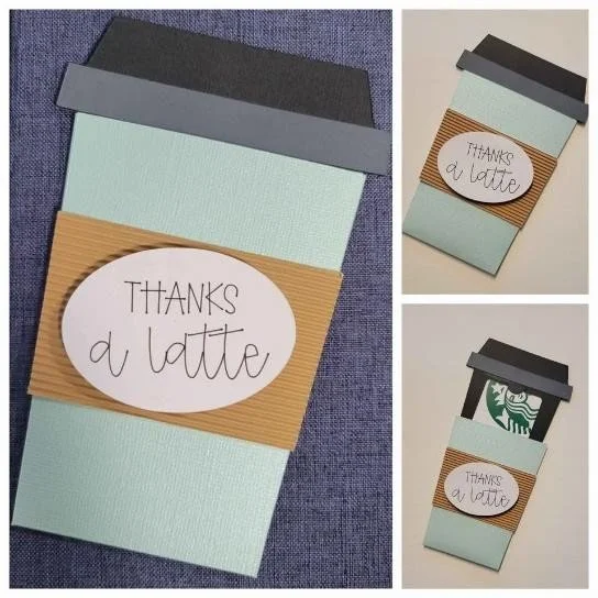 Handmade Wooden Gift Card Holder for Teacher Appreciation