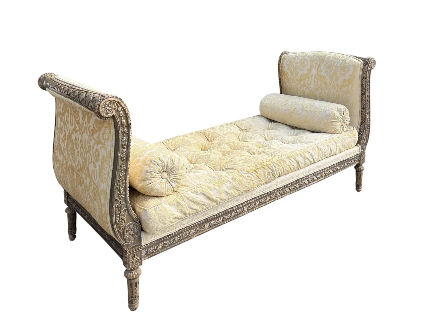 Antique Swedish Récamier Style Chaise Daybed Sofa