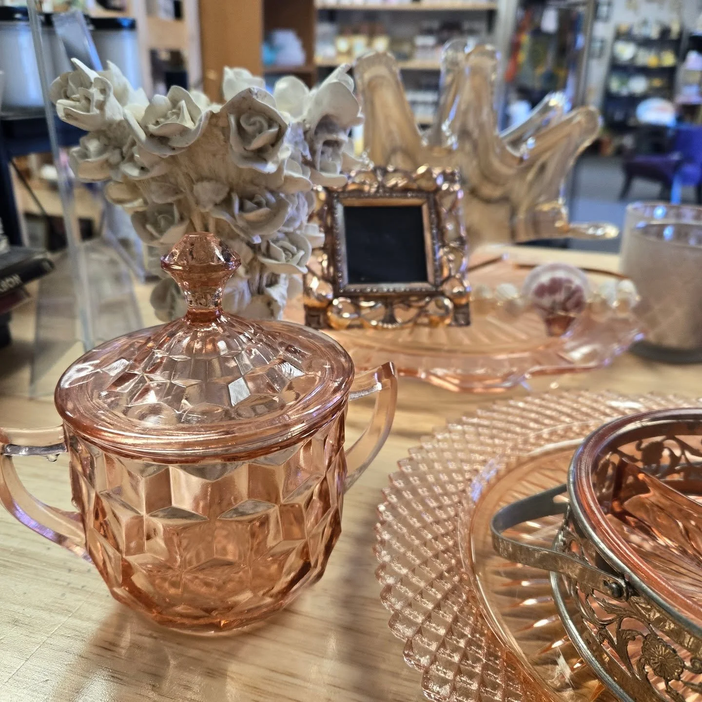 The color of the day is Pink 🩷

Come shop and support our local vendors, charities and the community! 

Open Monday through Saturday from 10a to 6p and Sunday 12-5p #woodrowmarketplace 

Located at 7500 Woodrow St in Irmo.

Keep your commerce local 