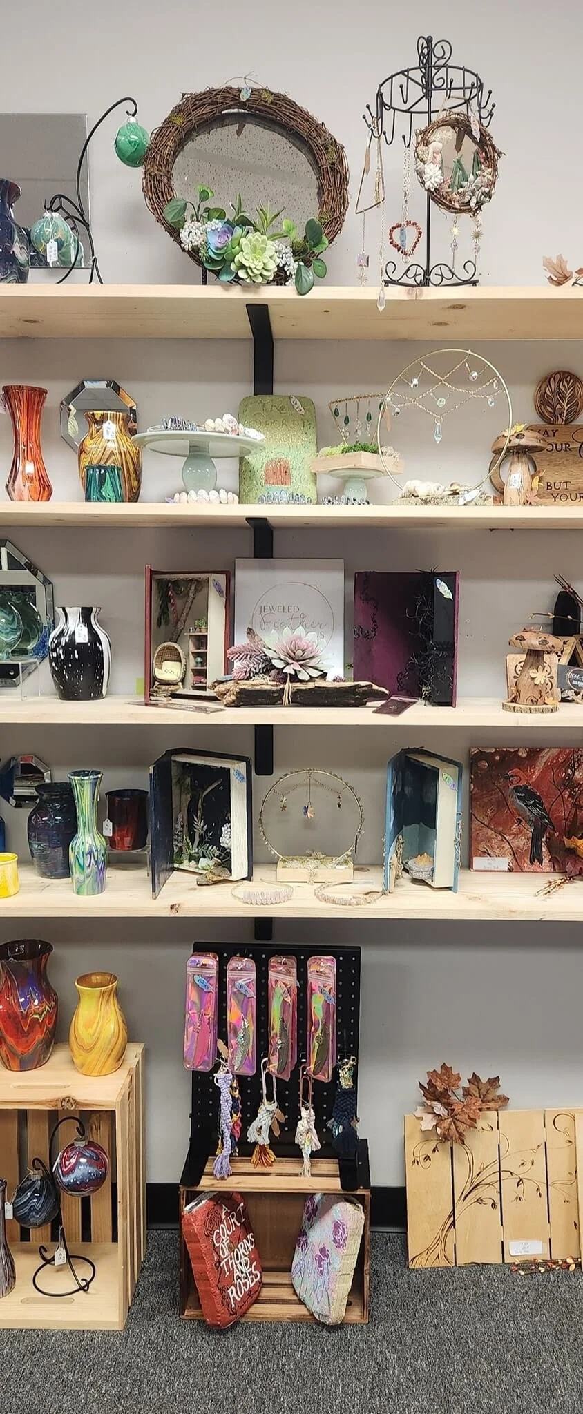 Jeweled Feather Designs