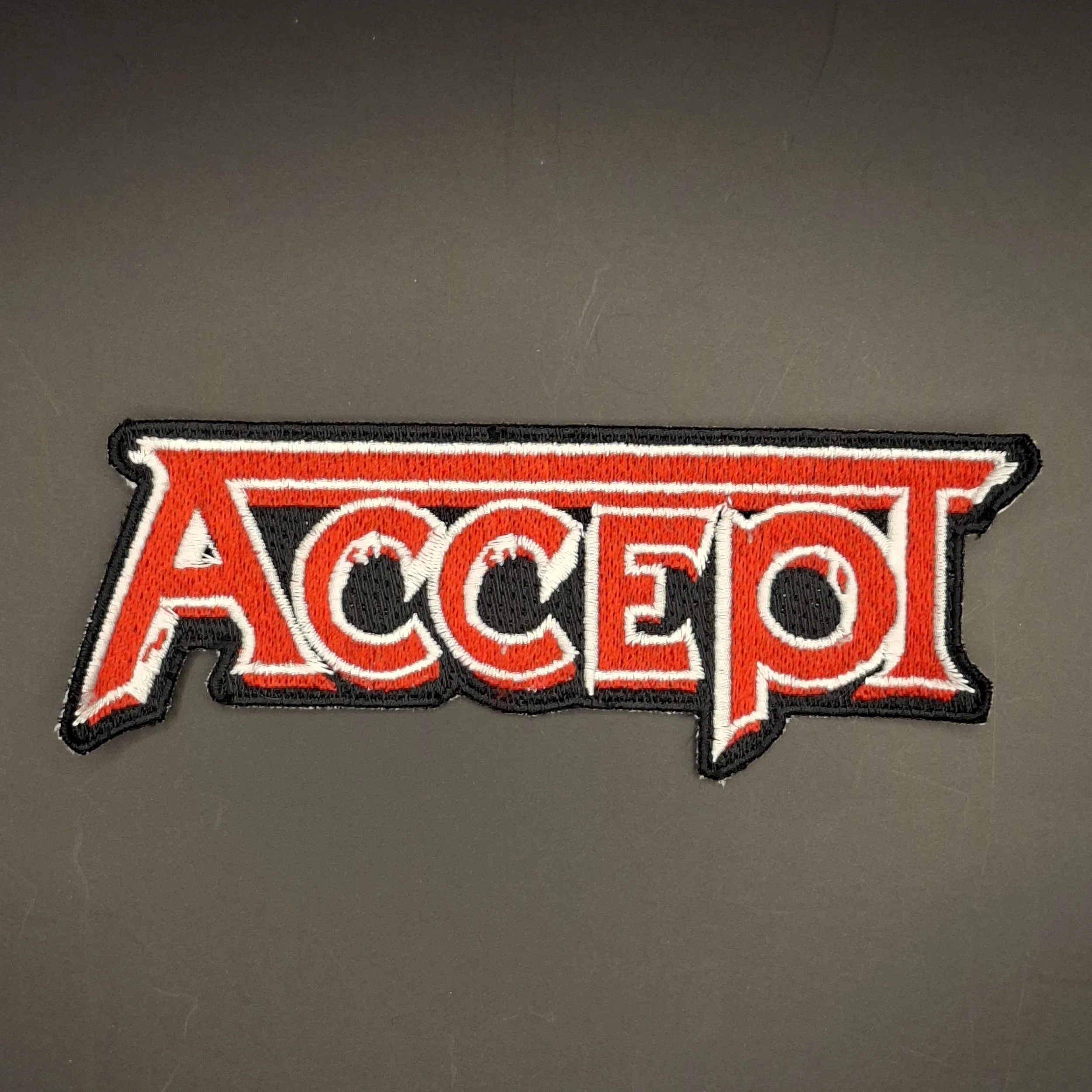 Accept logo patch
