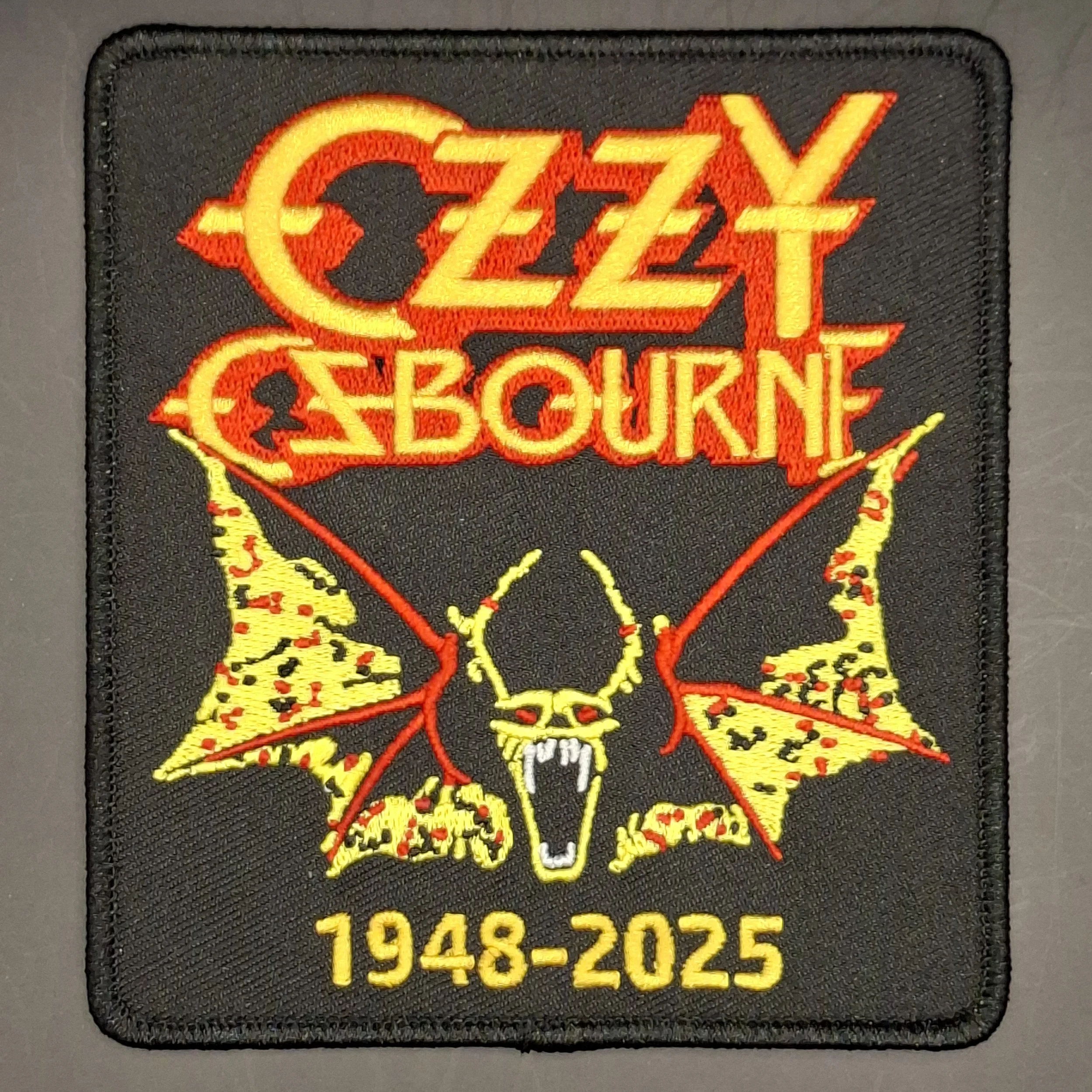 Ozzy Osbourne memorial patch