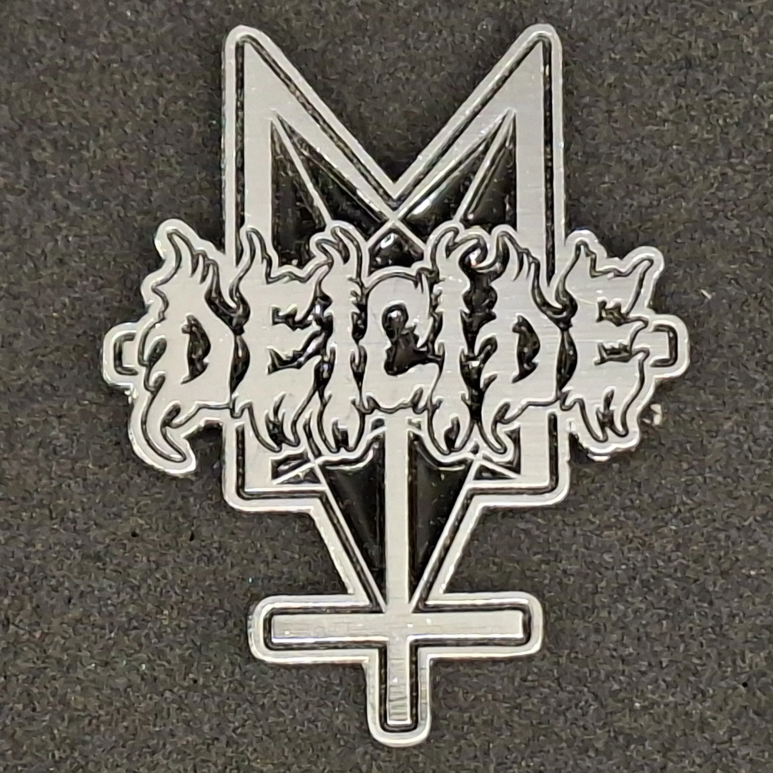 Deicide logo pin