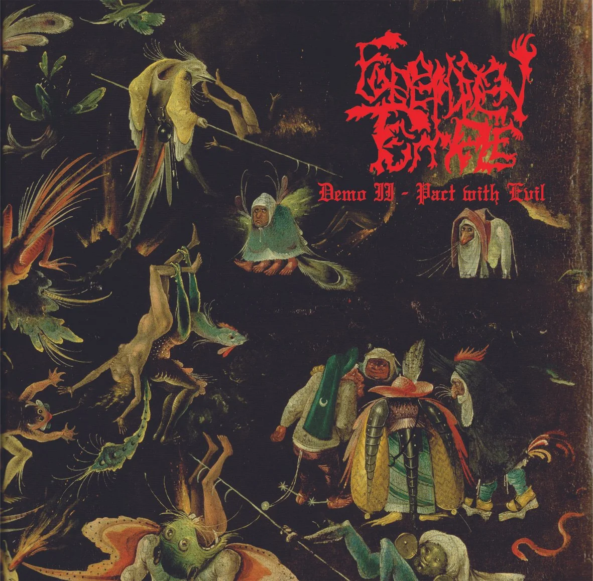 Forbidden Temple "Demo II - Pact with Evil" LP