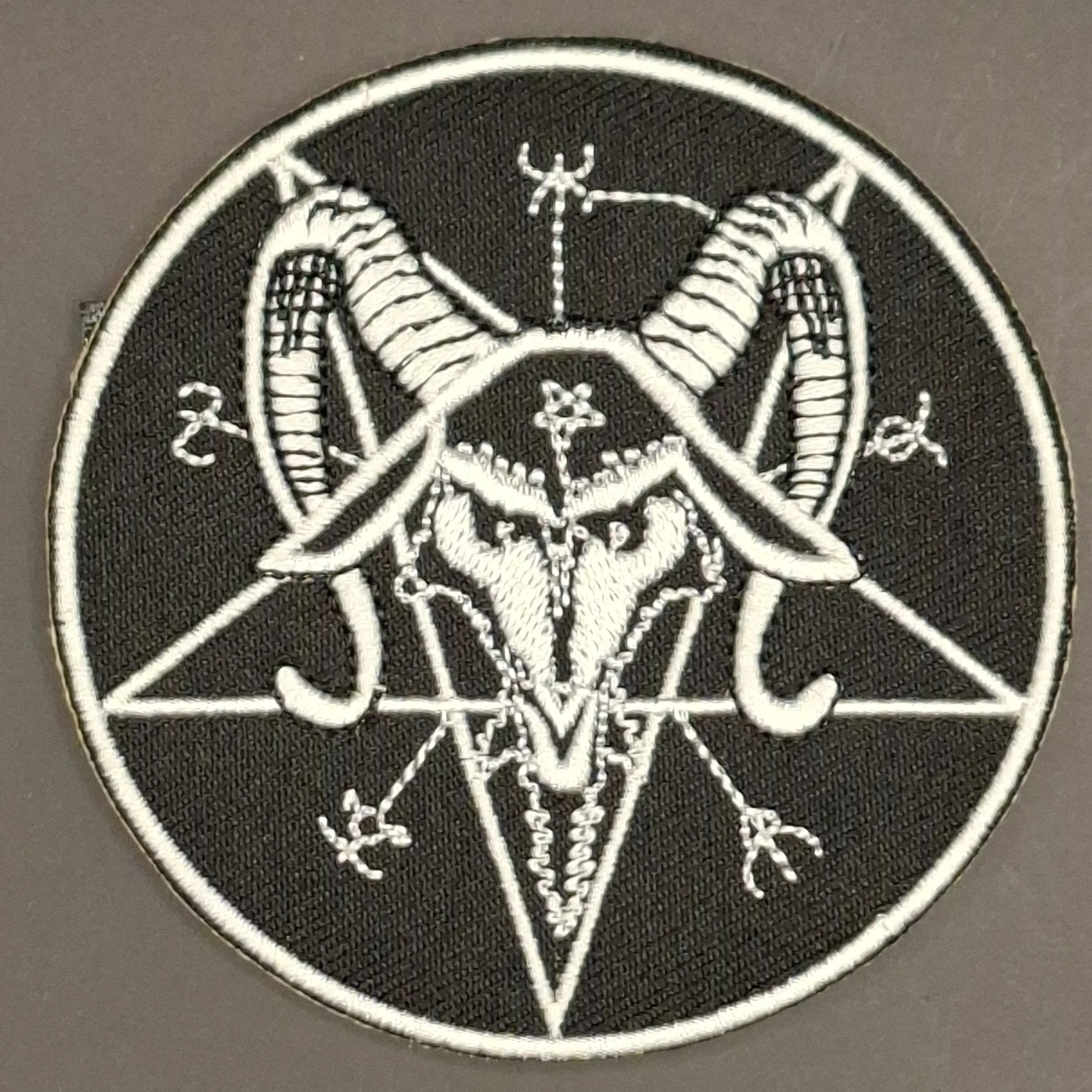 Beherit "Dawn of Satan's millennium" white patch