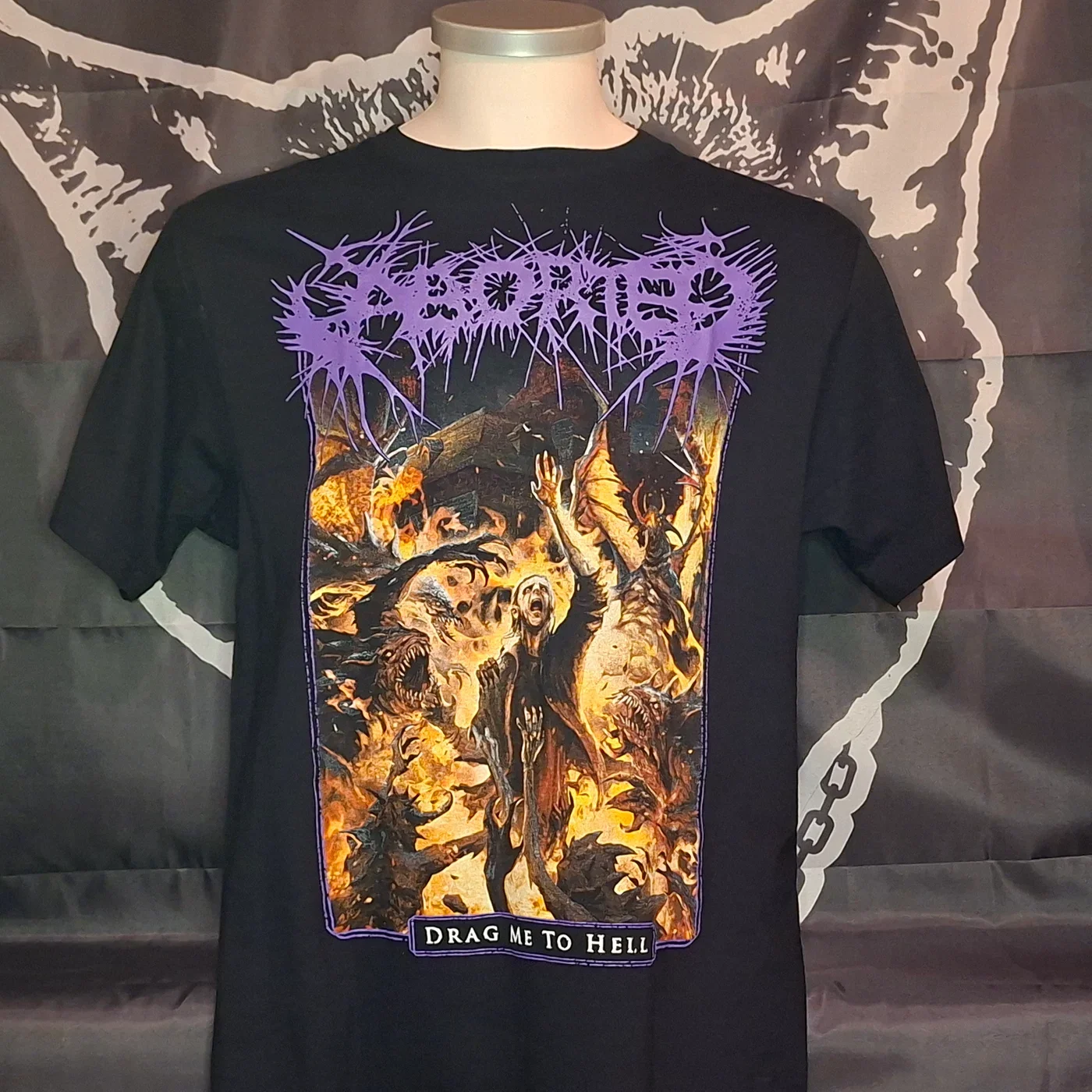 Aborted "Drag me to Hell" t-shirt and longsleeve