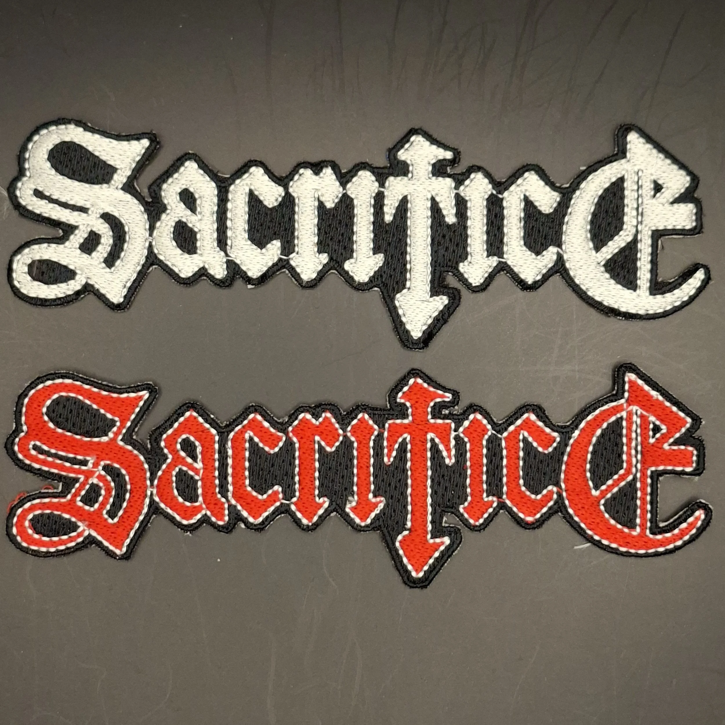 Sacrifice logo patch