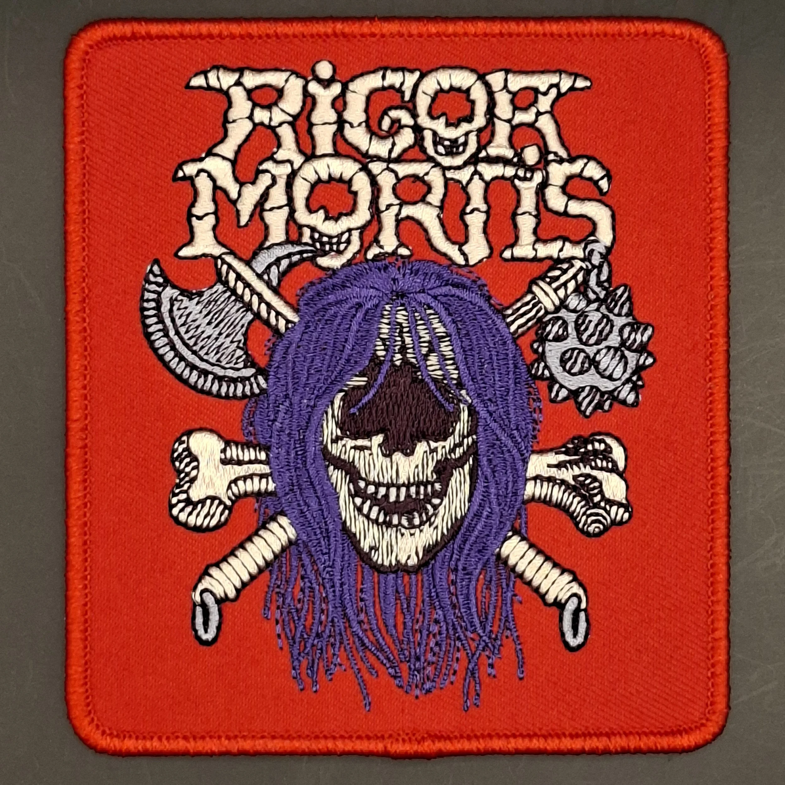 Rigor Mortis debut patch