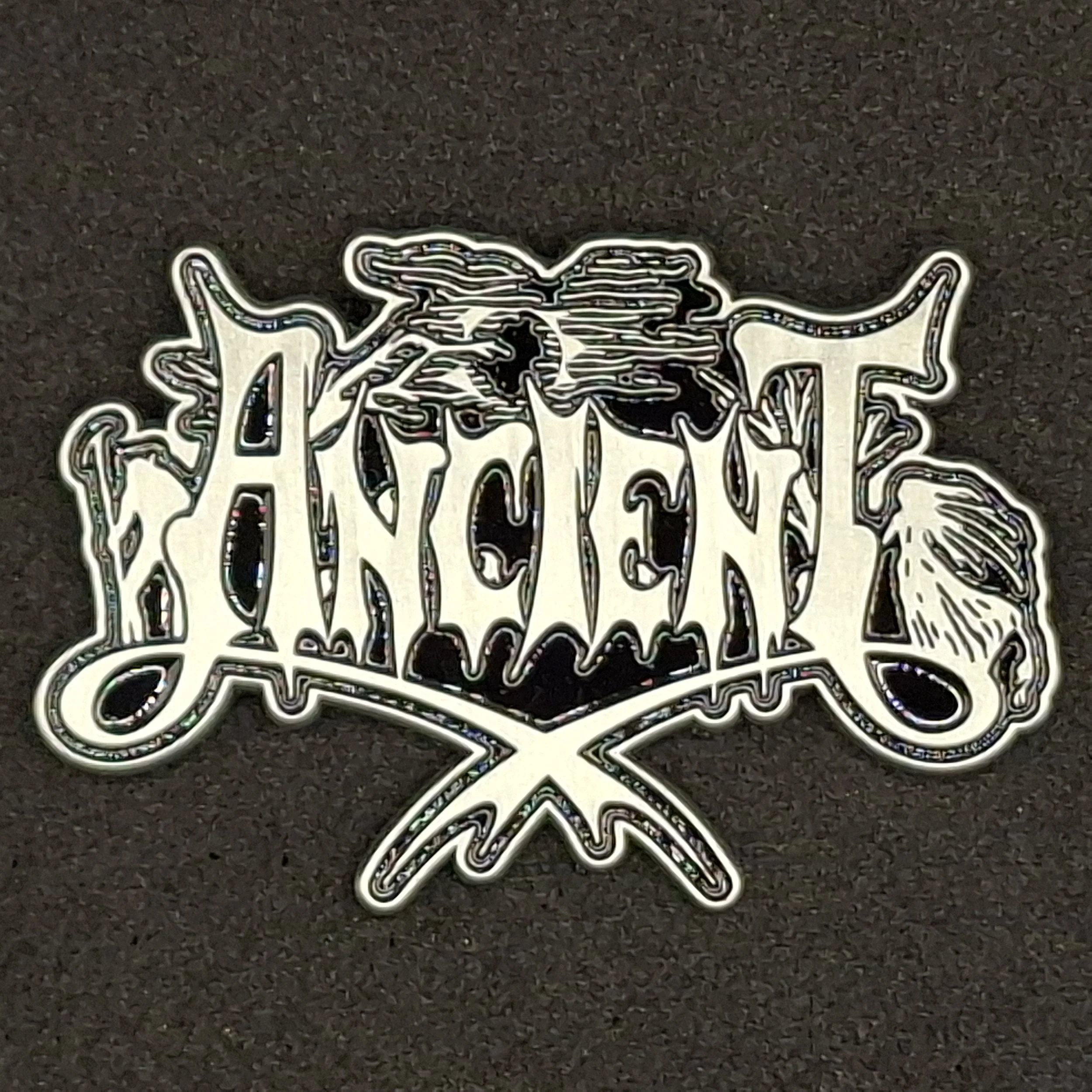 Ancient logo pin