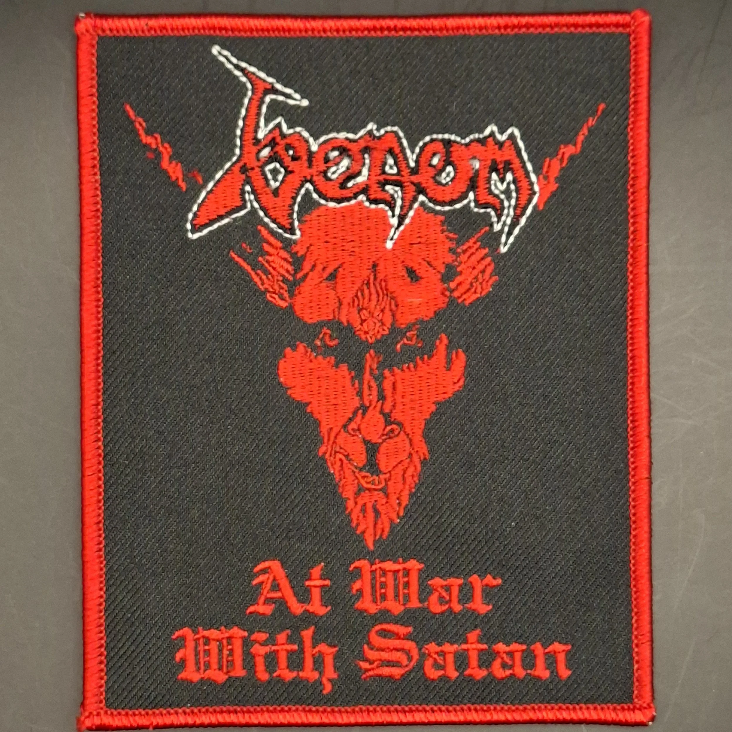 Venom "At war with Satan" patch
