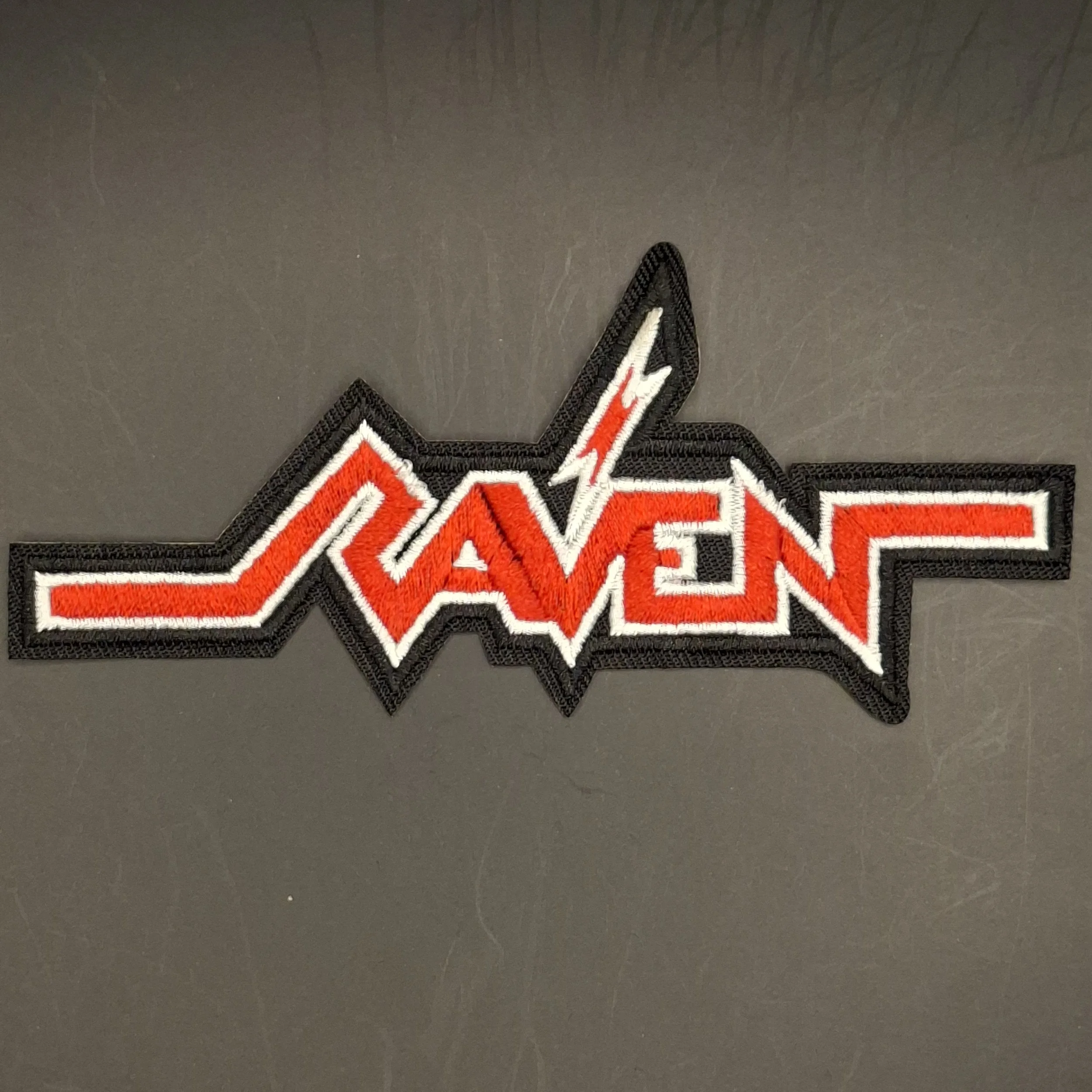 Raven logo patch