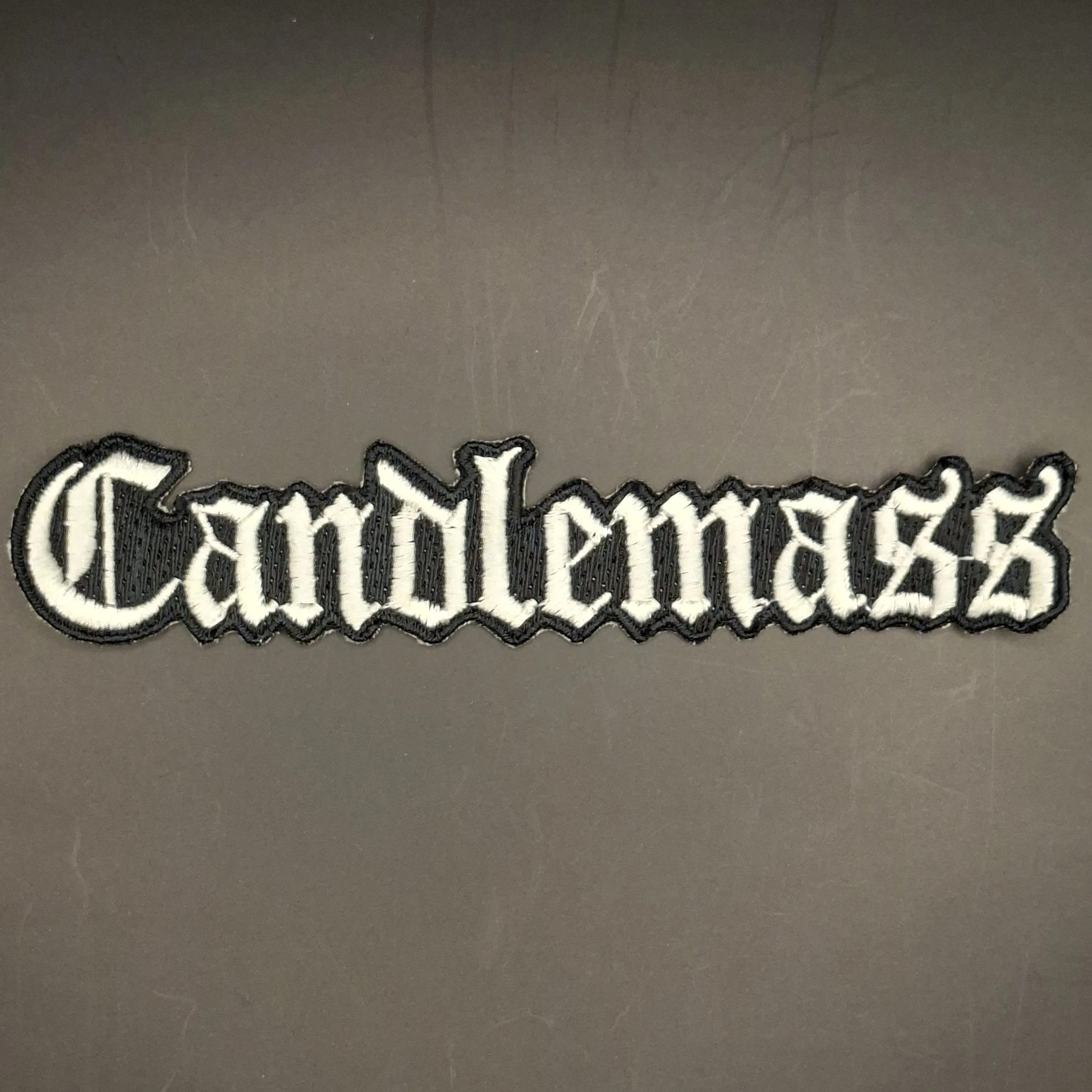 Candlemass logo patch