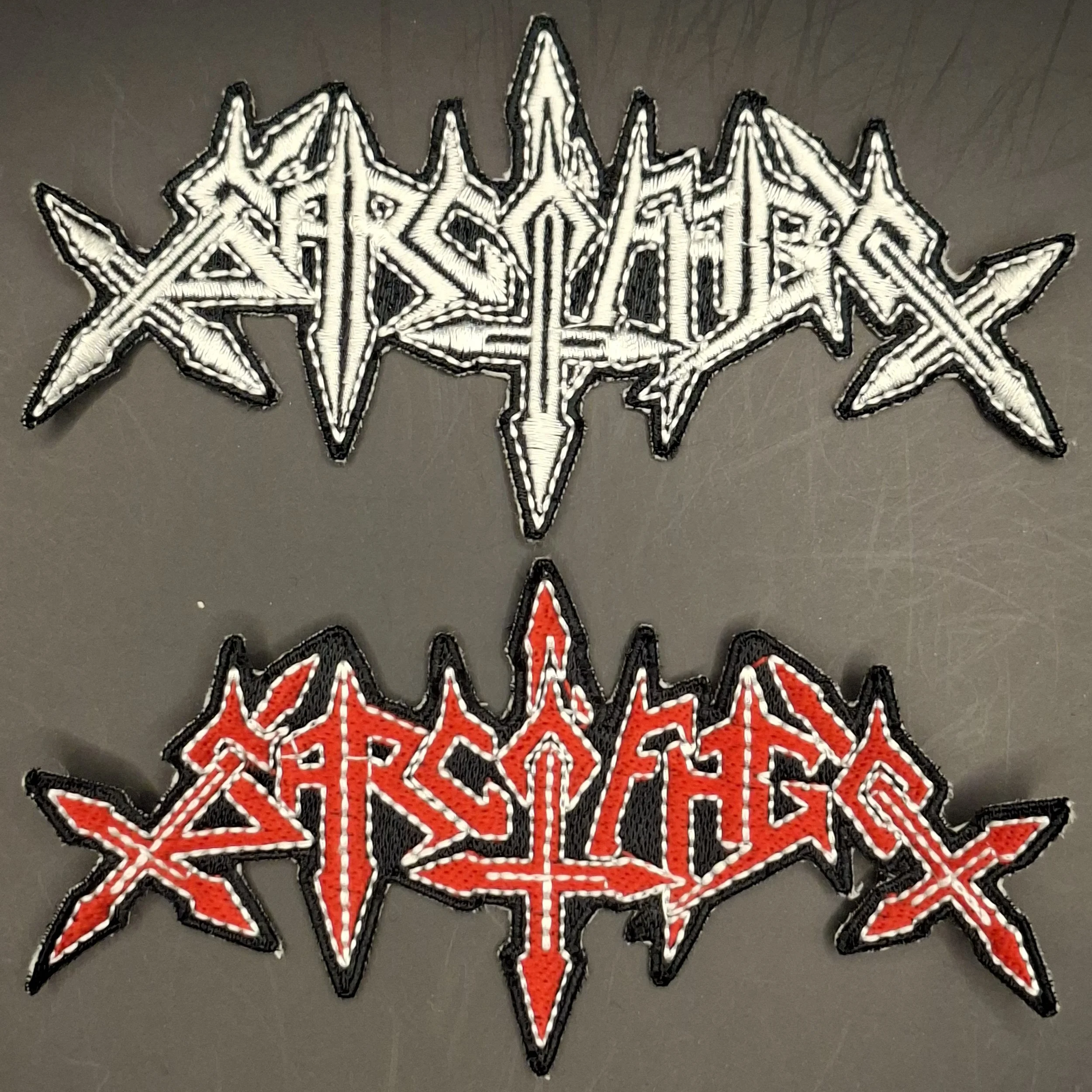 Sarcófago logo patch