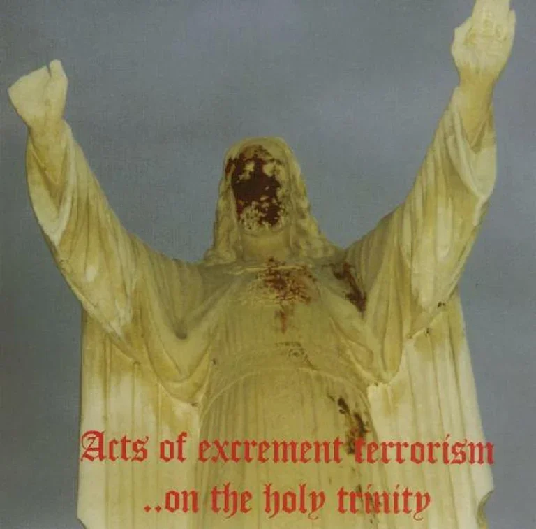 Botulistum/Domini Inferi "Acts of excrement terrorism... On the holy trinity" split 7" EP
