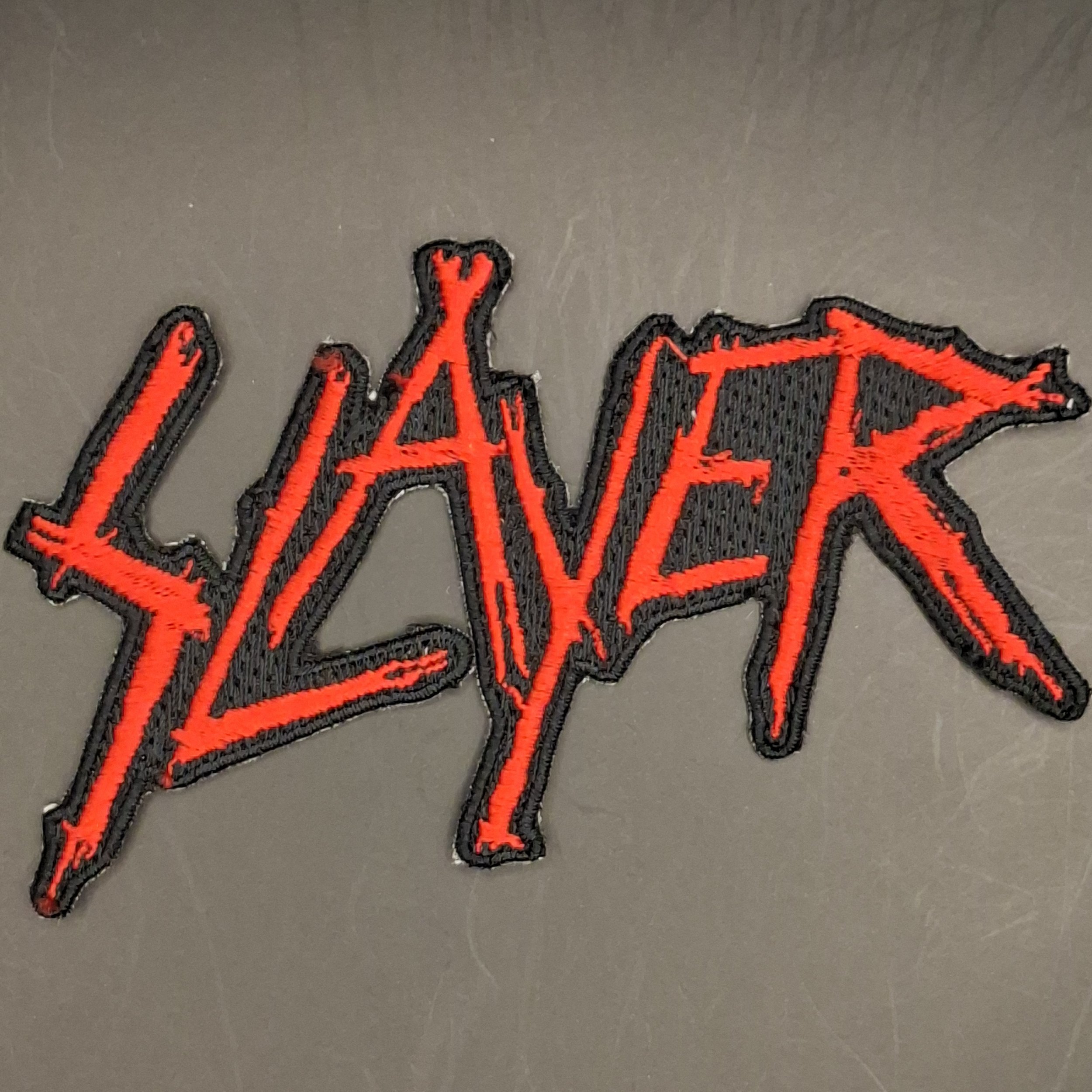 Slayer carved logo patch
