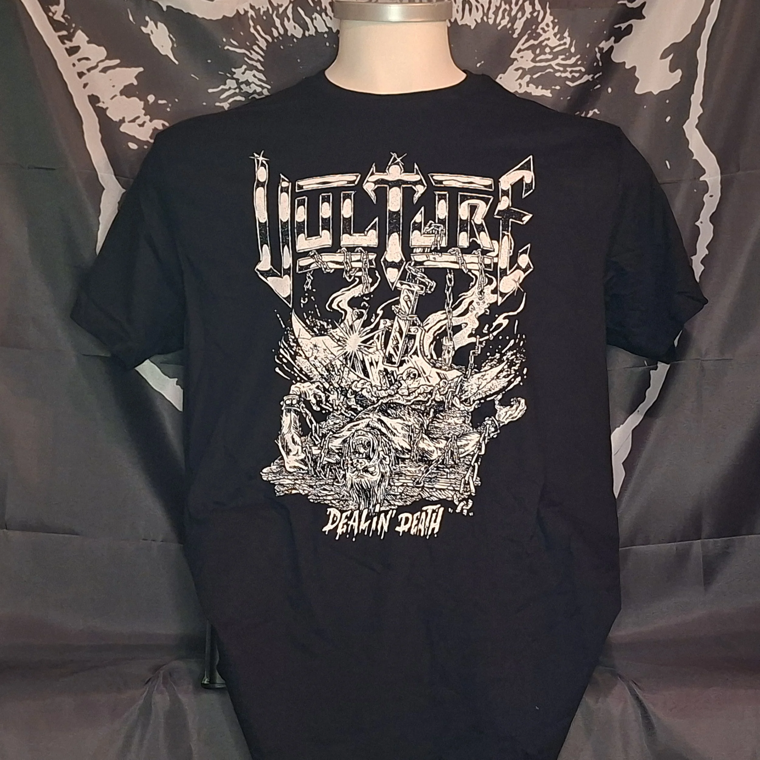 Vulture "Dealin' death" t-shirt