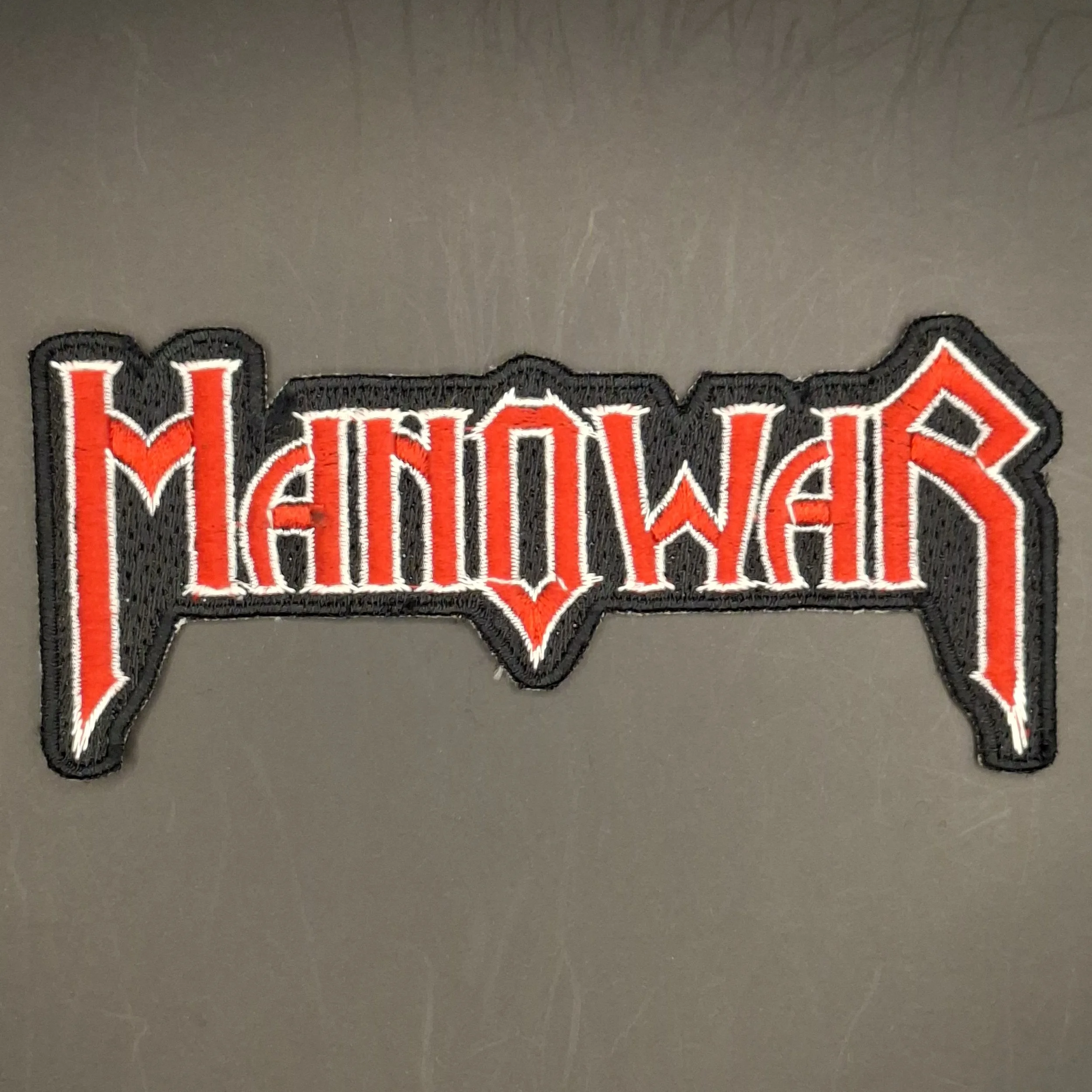 Manowar logo patch