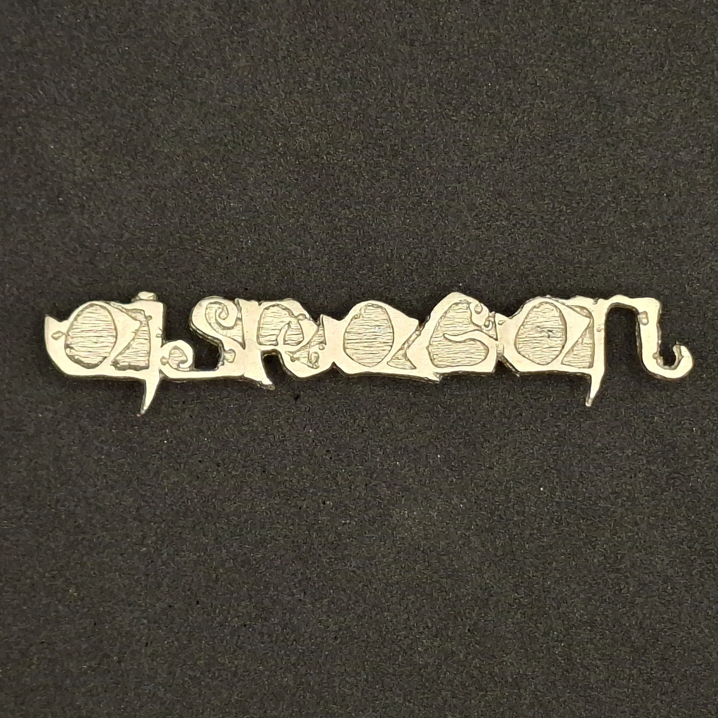 Eisregen logo pin