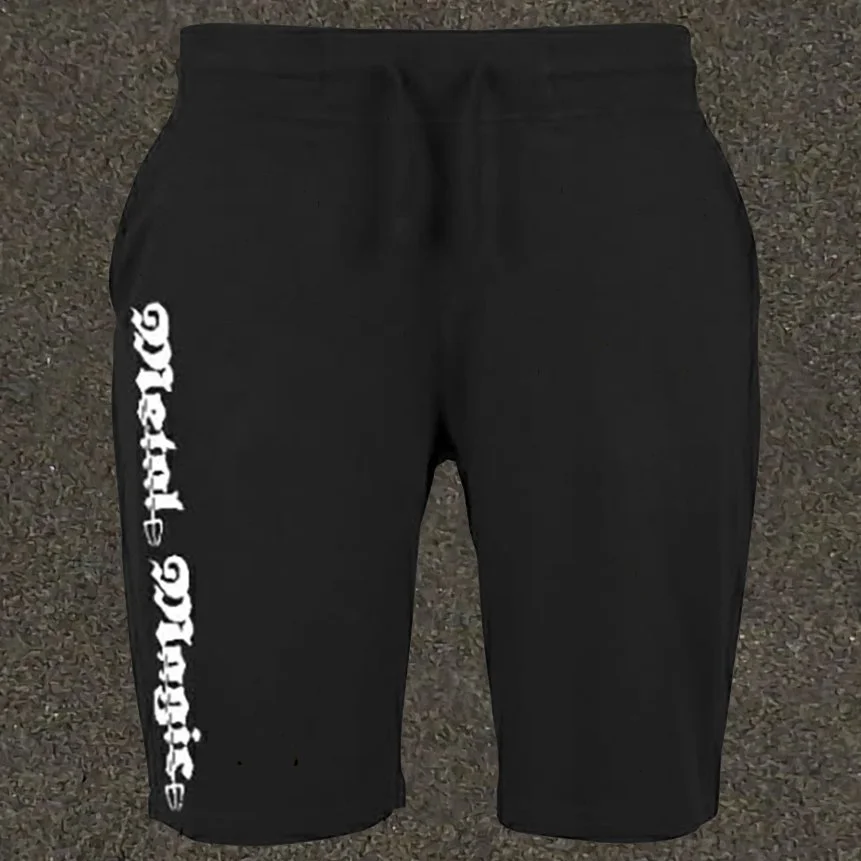 Logo shorts (black terry)