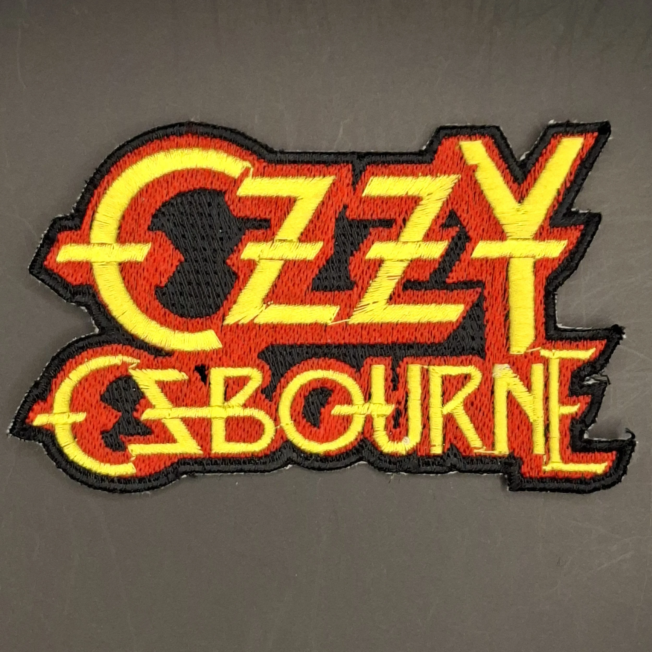 Ozzy Osbourne logo patch