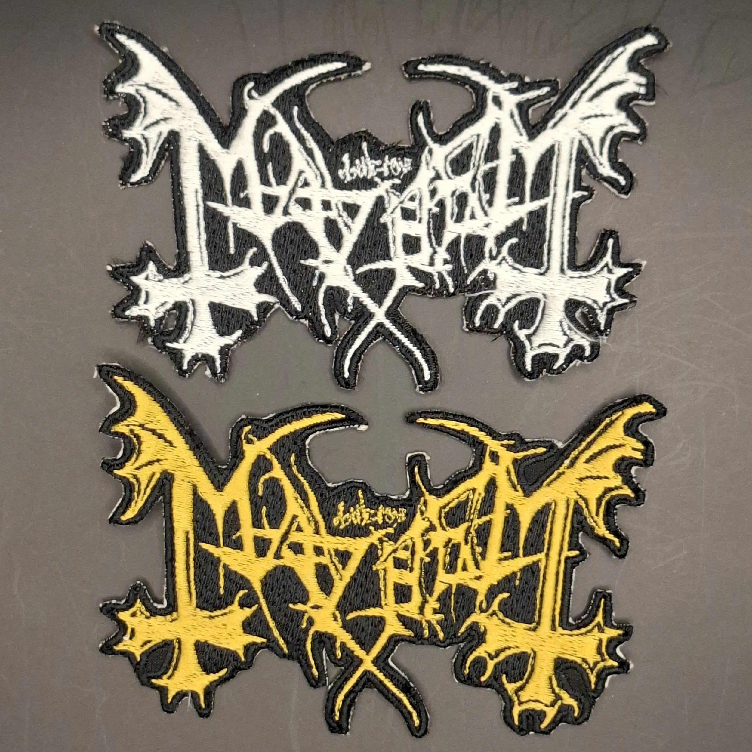 Mayhem logo patch