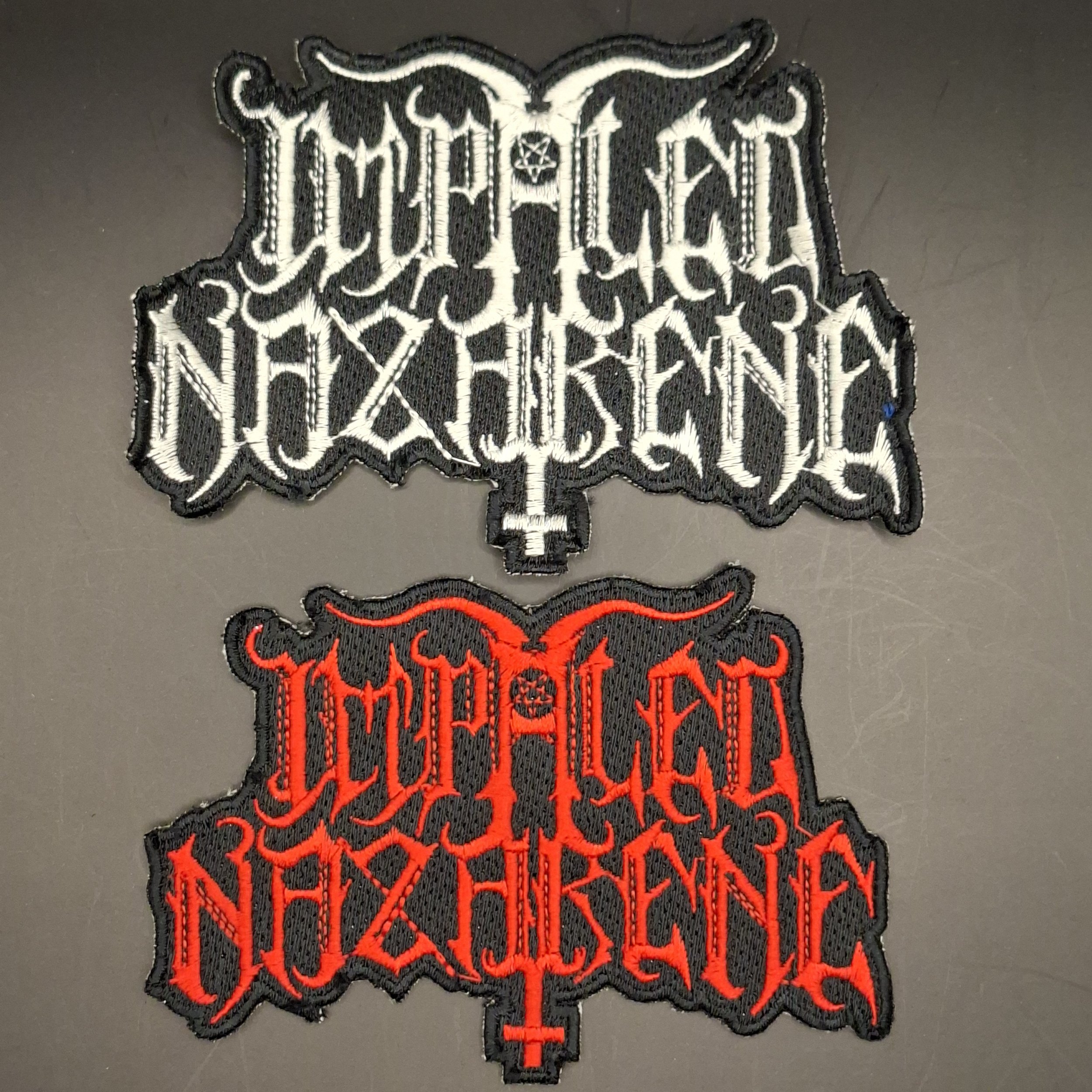 Impaled Nazarene logo patch