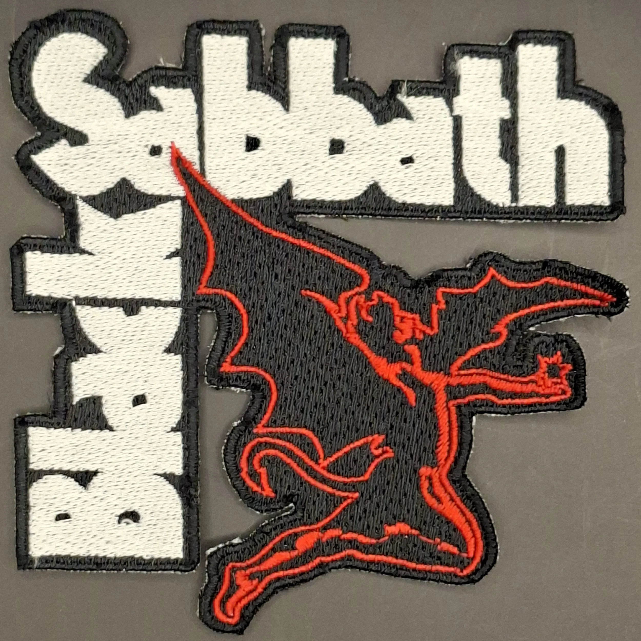 Black Sabbath devil patch