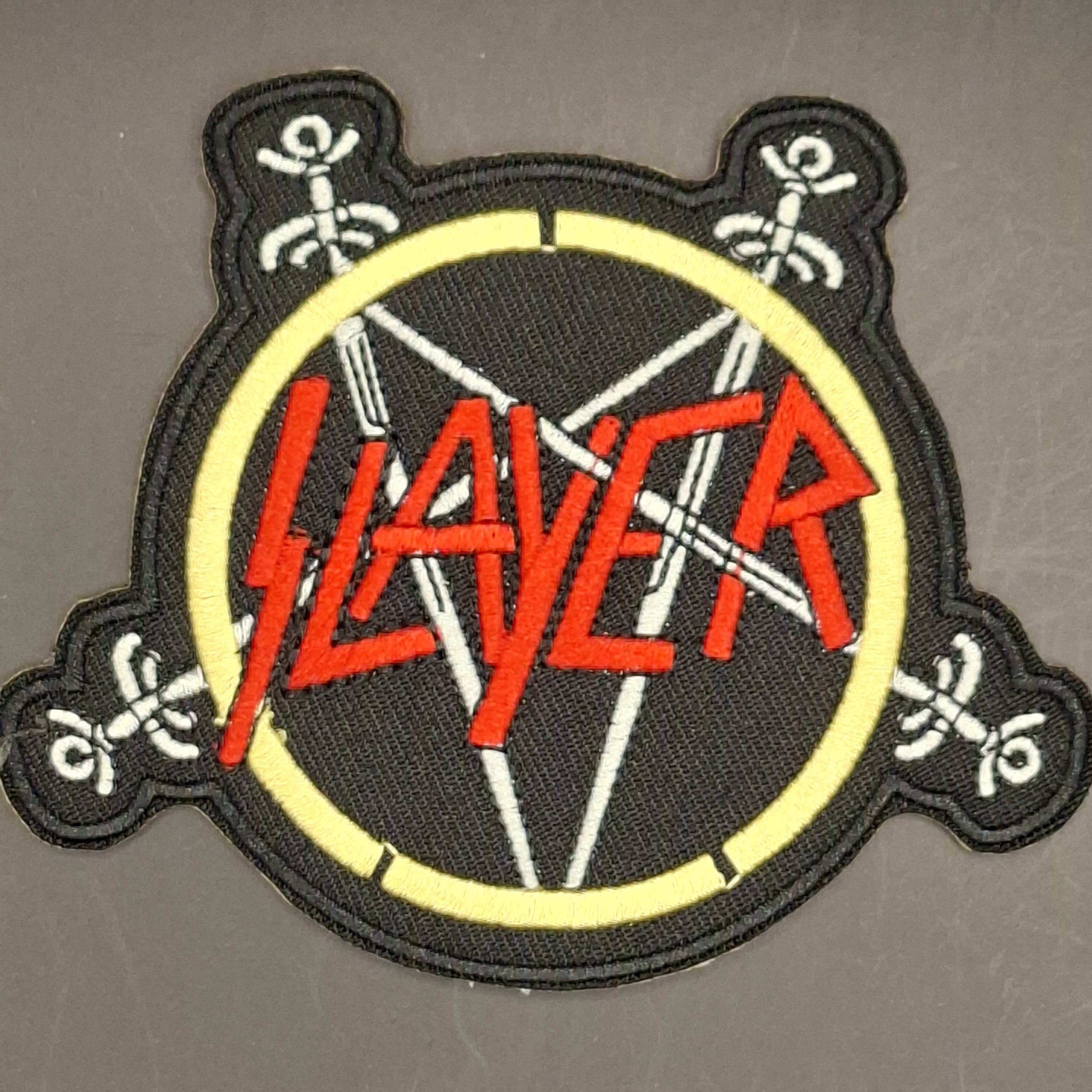 Slayer old logo patch