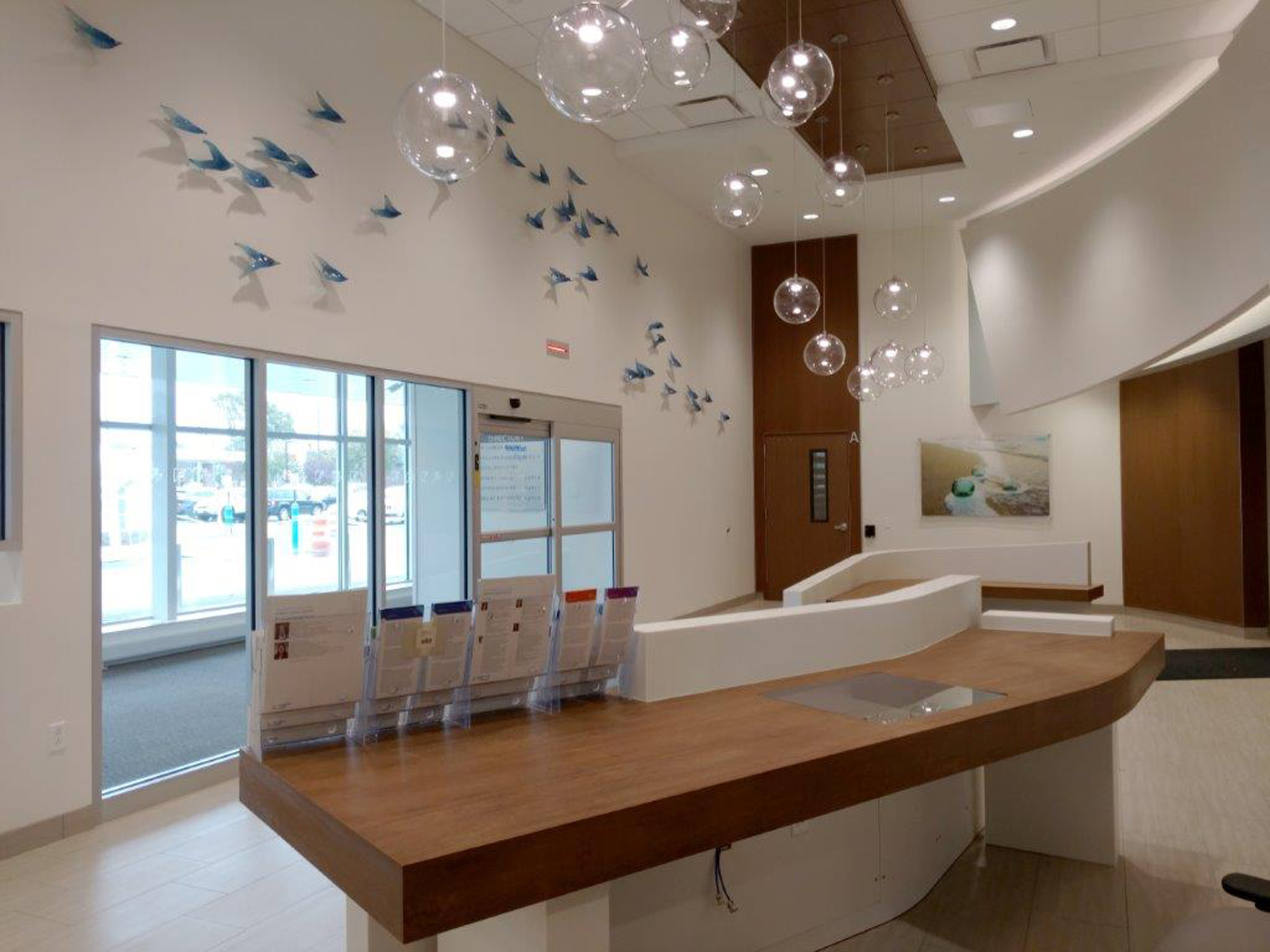 Hand Blown Glass Wall Sculpture