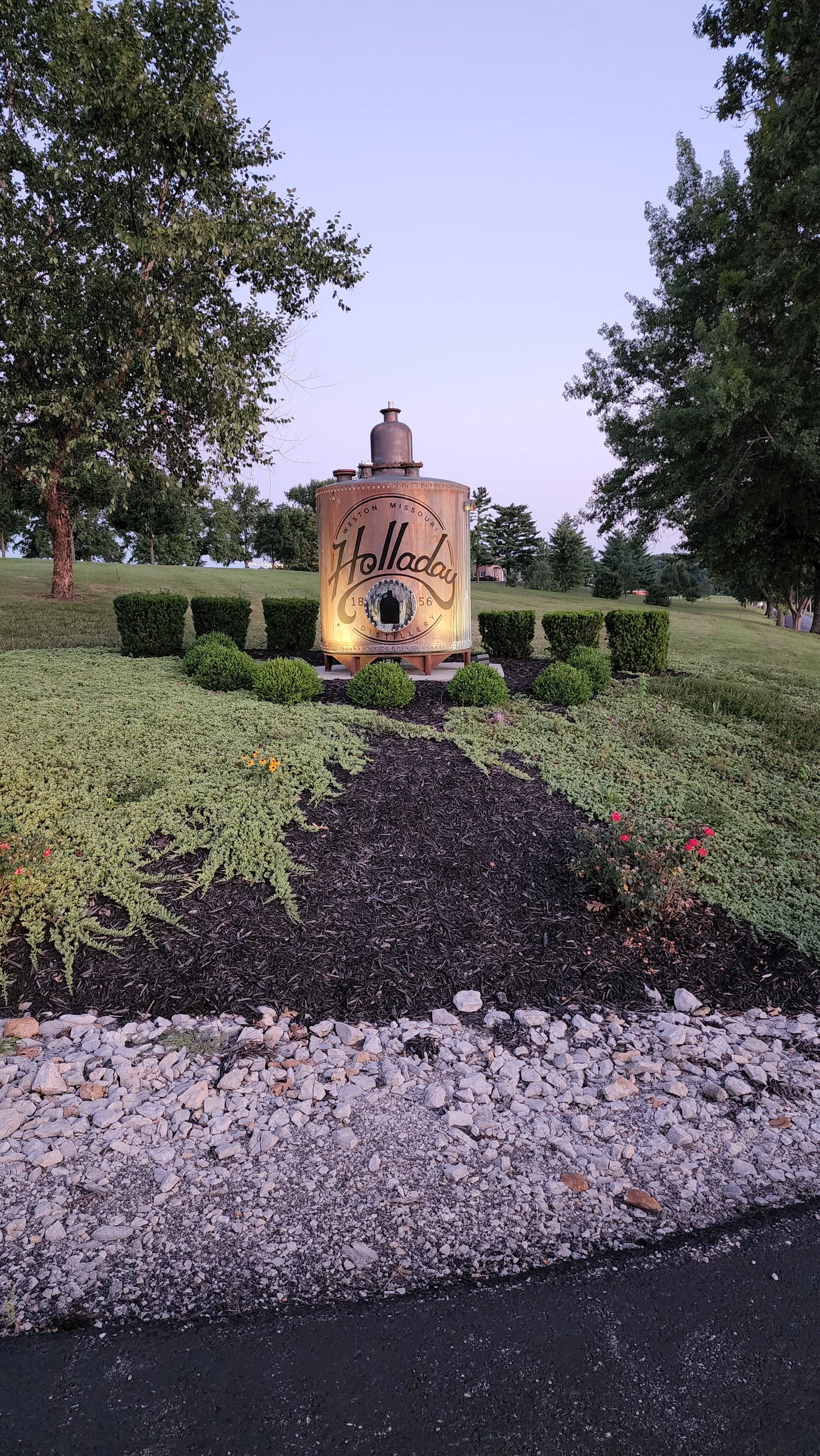 Stop 3 - Site of Aaron Busey Home, Holladay (McCormick) Distillery