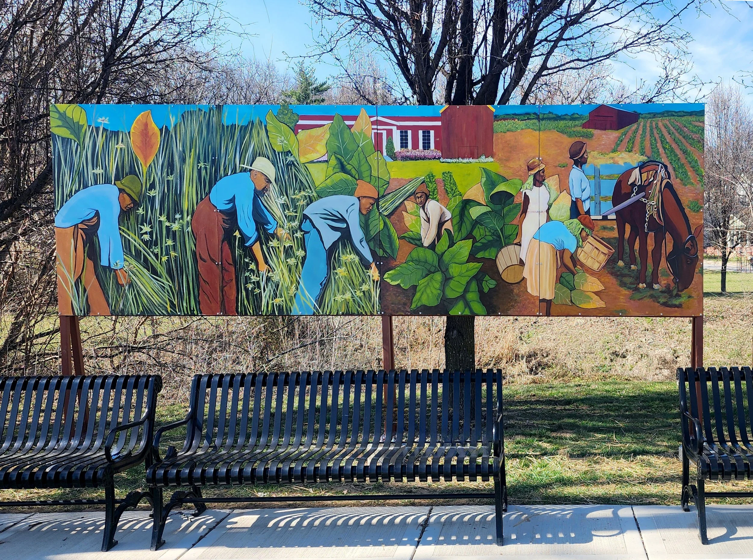 Weston Black Heritage Mural