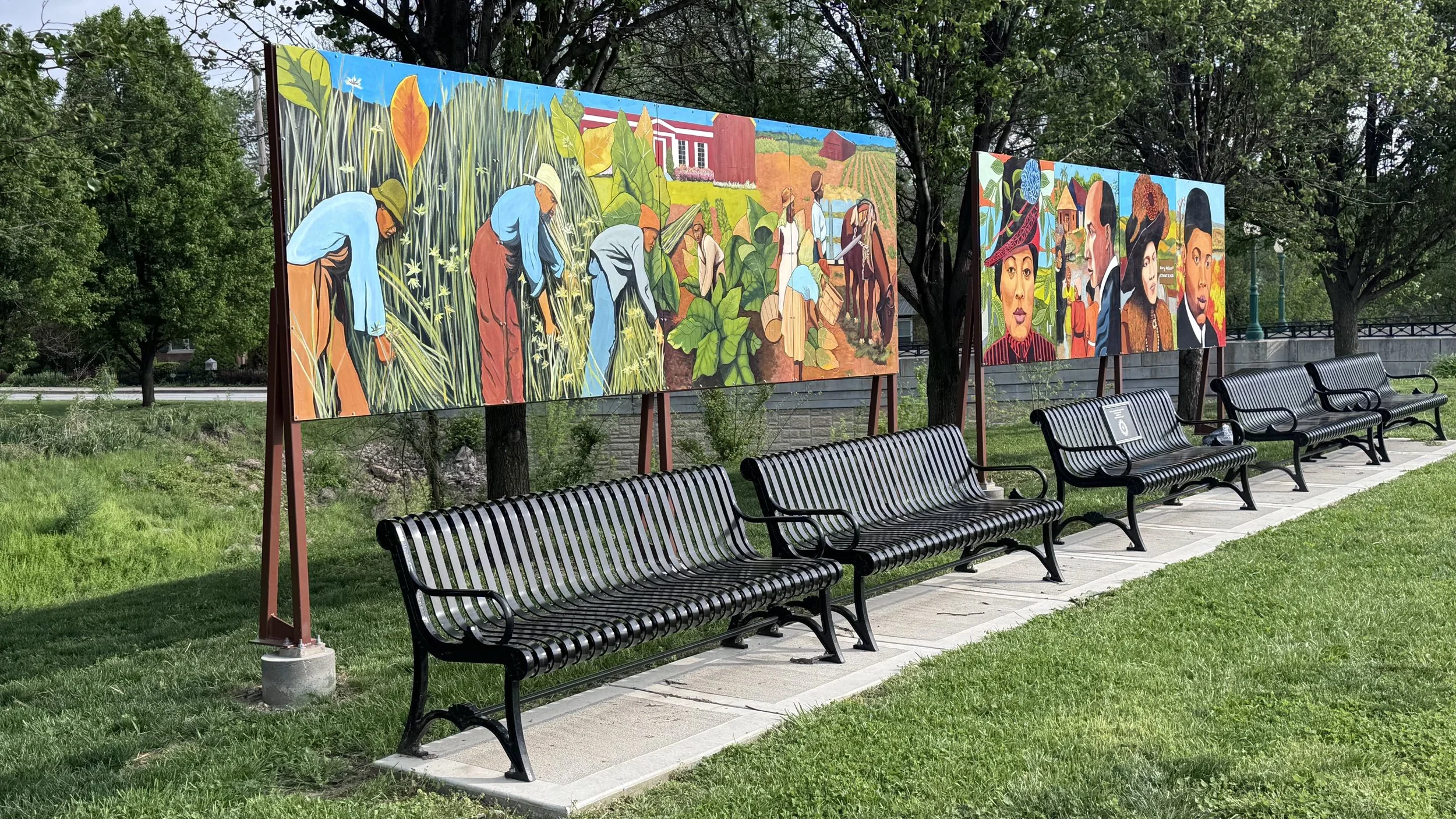 Weston Black Heritage Mural