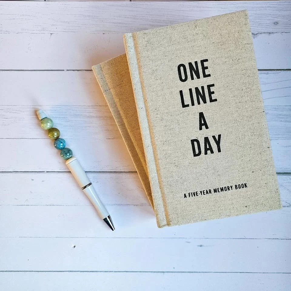 Aquamarine Intention-Infused Pen