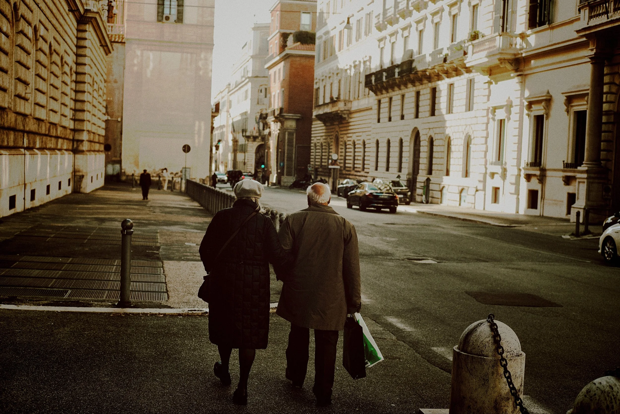 Couple in Rome