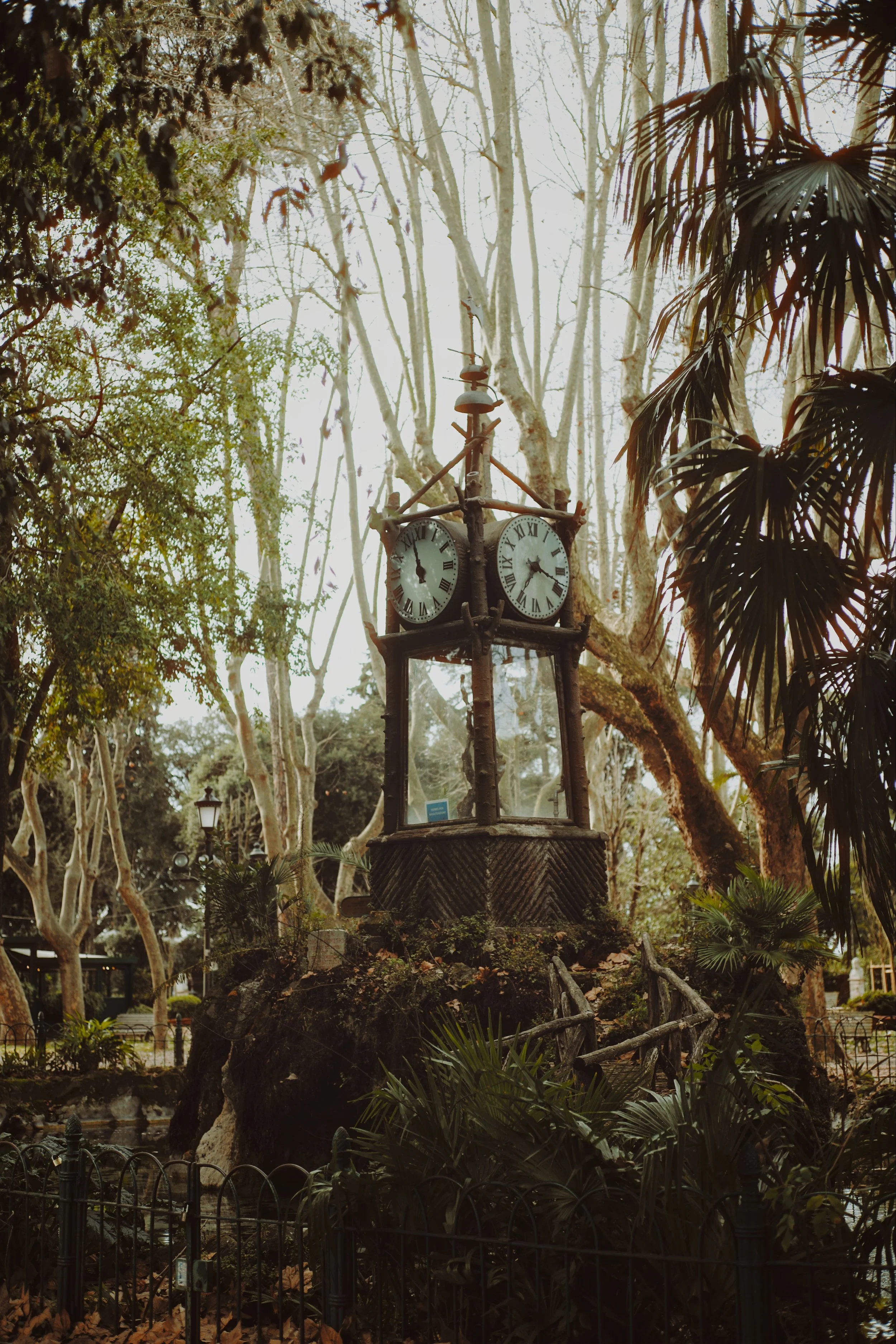 Clock at Garden