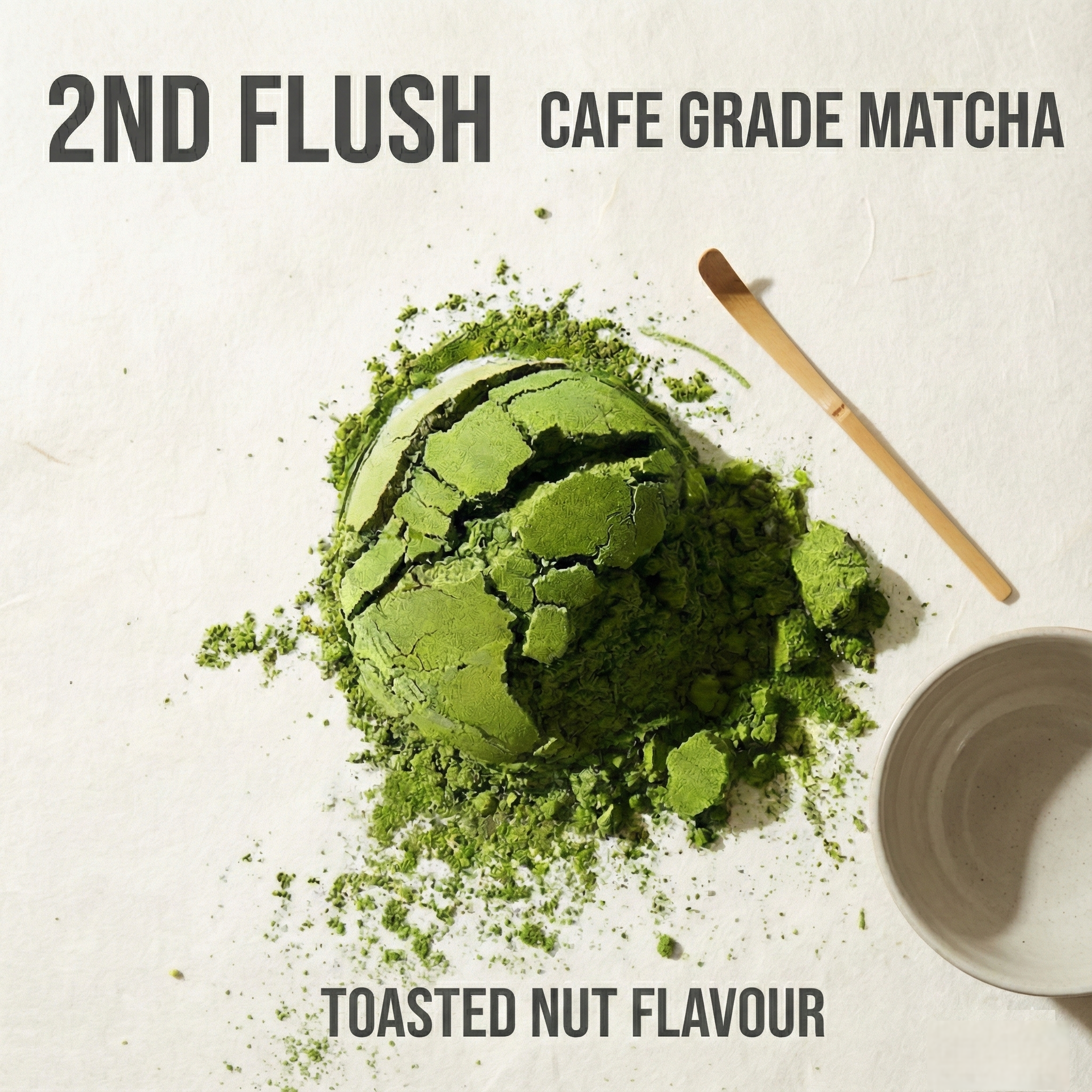 15g Second Flush Cafe Grade Matcha- Perfect for Latte- Ice cream- 15g sample size