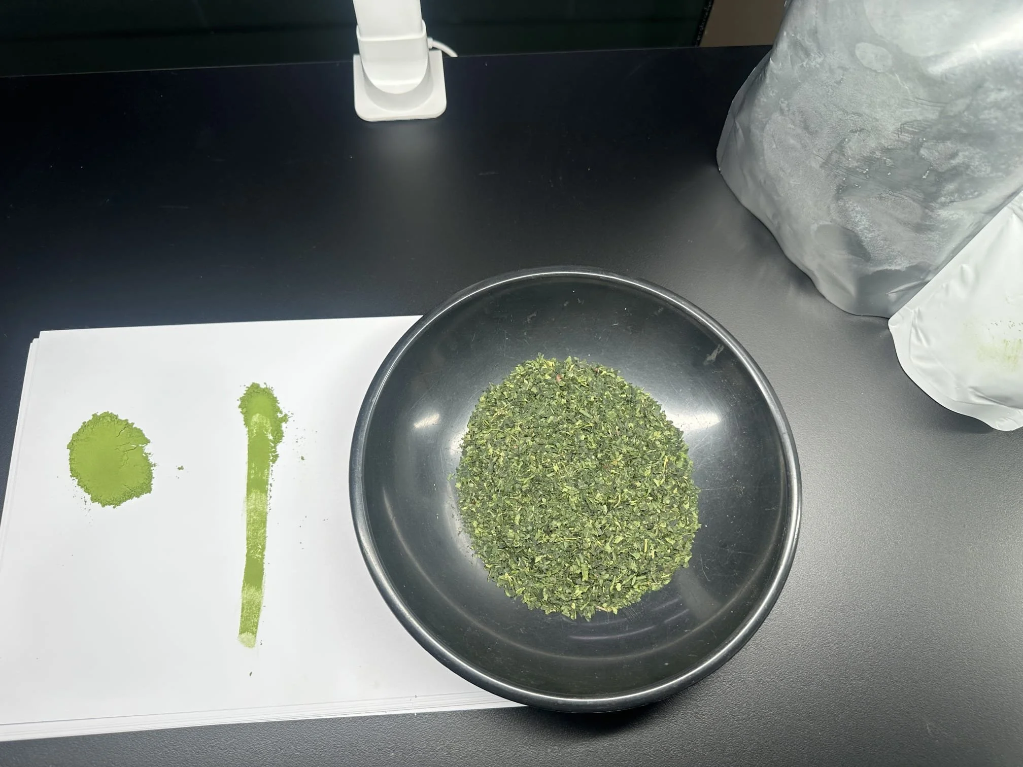 our high quality matcha is made freshly! 