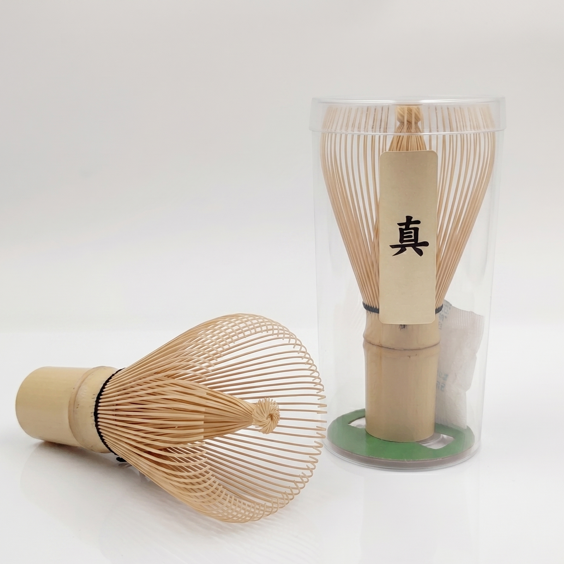 Handcrafted Bamboo Matcha Whisk. 80 tines. Professional User
