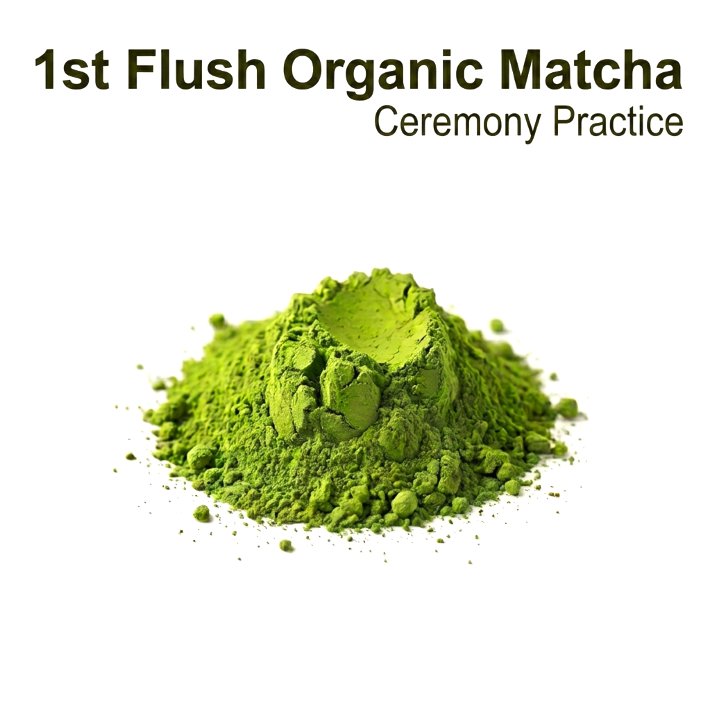 50g Organic Matcha.  Kyushu. Volcano Soil. JAS organic. First Flush Cafe Ceremonial Practice