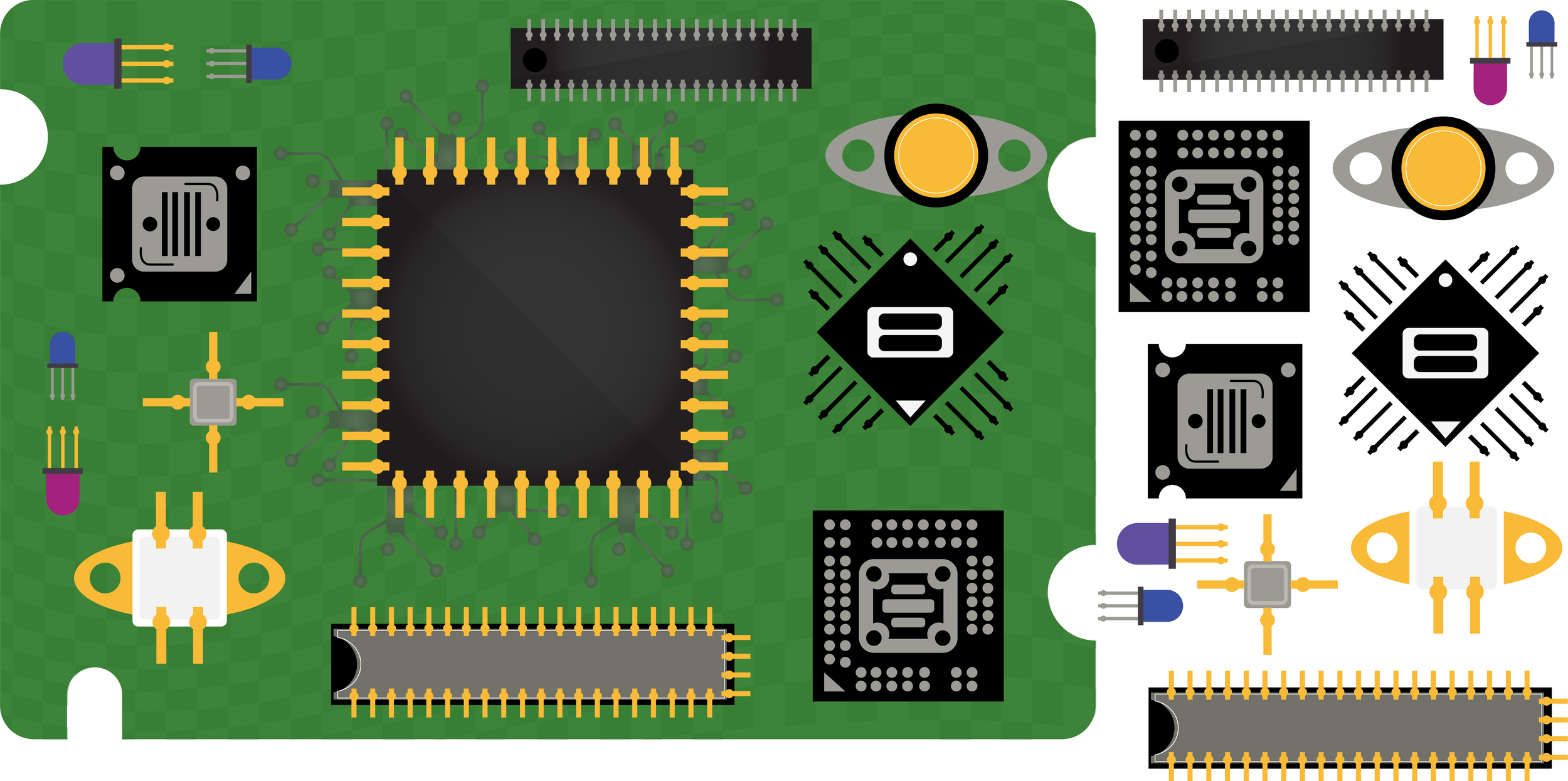2D Game Assets for Import into Unity