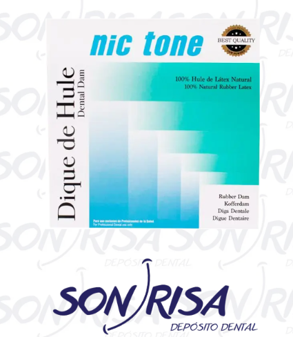 Dique De Hule Nictone 5x5 Verde