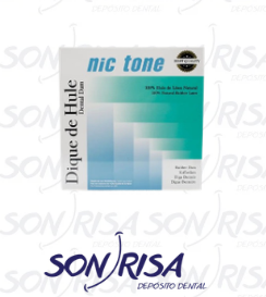 Dique de hule negro NICTONE