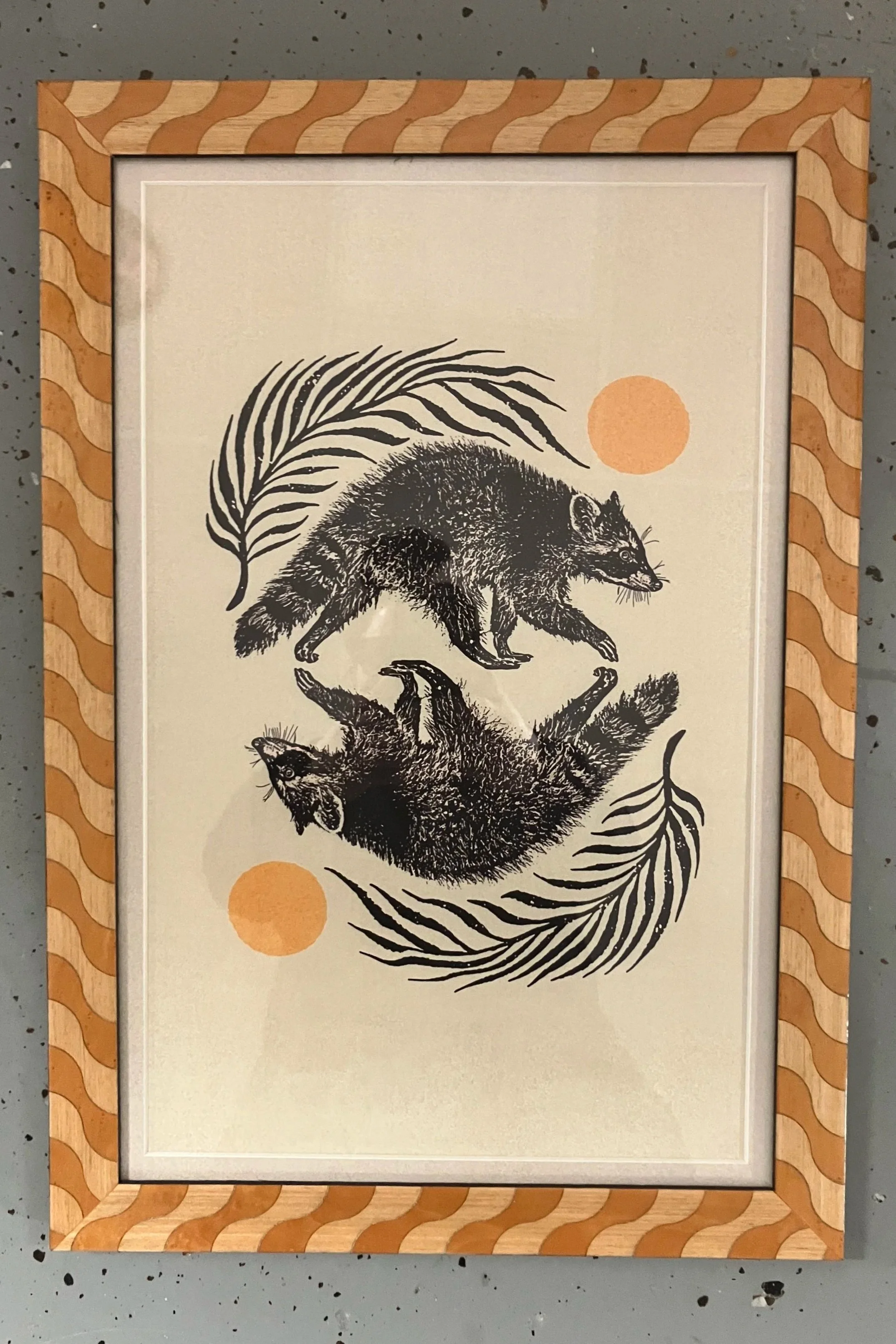 Gwen Frostic Print Custom Frame Service