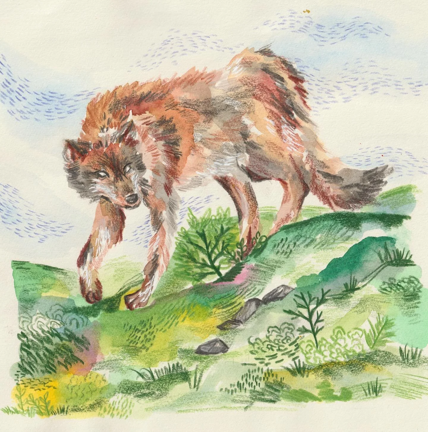 &bull; EVOLVING &bull; Figuring out how to translate my monochrome graphite pencil work into colour has been difficult but I&rsquo;ve finally cracked it.